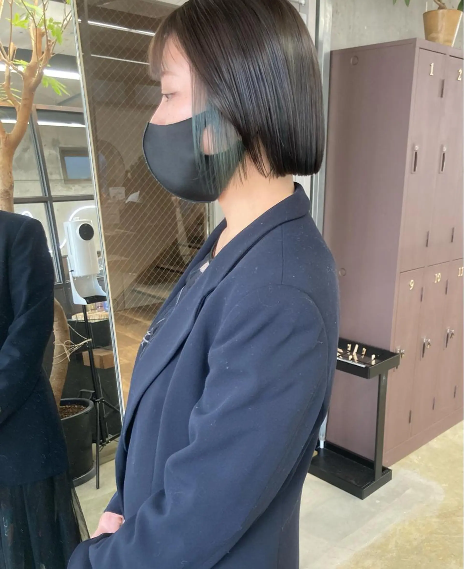 ミディアム カラー インナーカラー カット ヘアカラー 小木曽智美 /ボブ/ショートのヘアスタイル