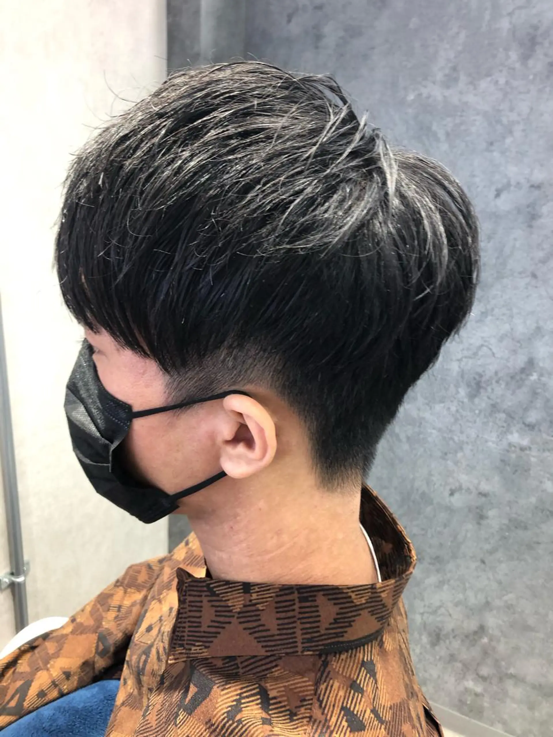 メンズ マッシュ ツーブロック カット Noyヨシモト ヒロトのヘアスタイル
