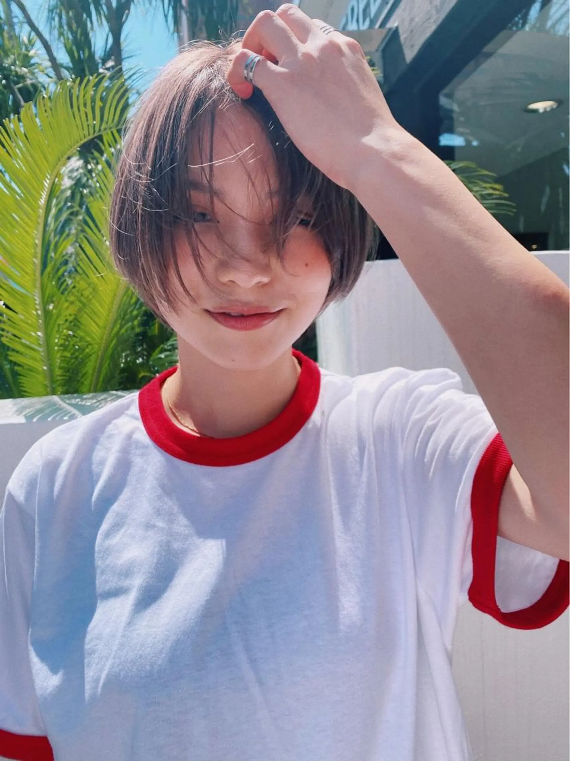 ショート カラー メンズカット特化柏駅 徒歩3分LOUのヘアスタイル