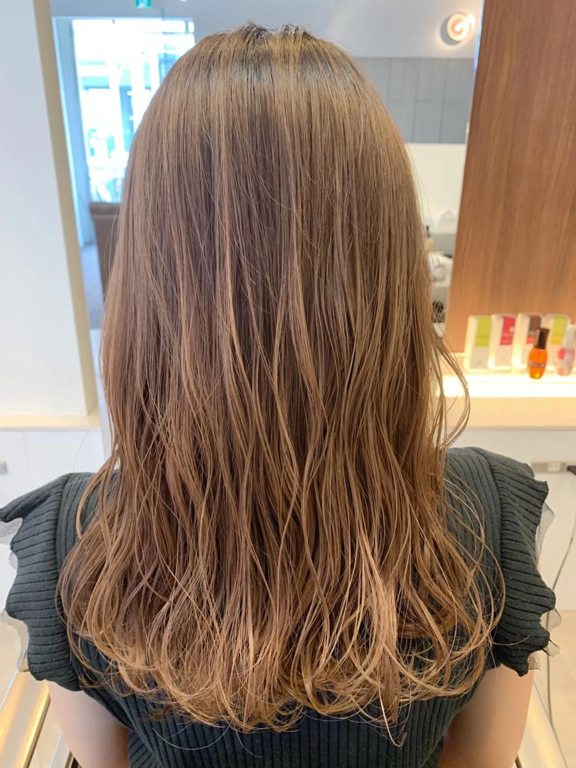 ロング メンズパーマ/難波/ 心斎橋　室園亮佑のヘアスタイル