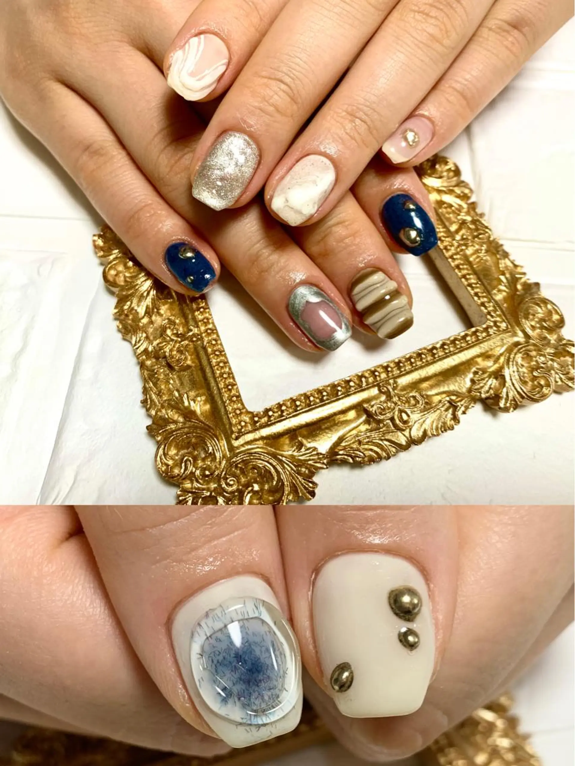 ショート カラー ネイル Le’a NailSalonのネイルデザイン
