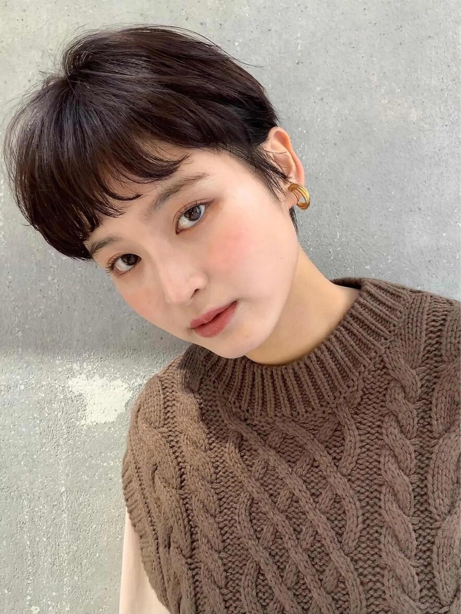 ショート カラー 渋谷/韓国風 西原直樹のヘアスタイル