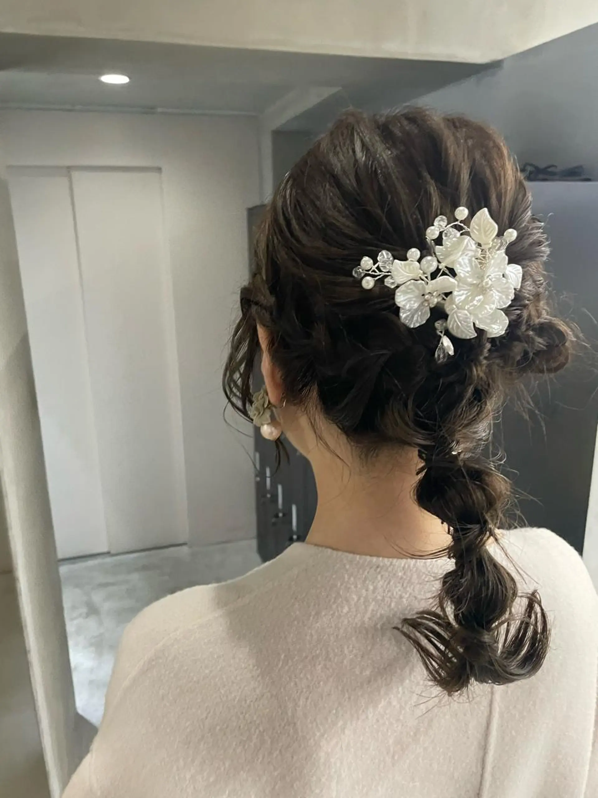 ミディアム カラー ヘアアレンジ HERMITAGE/ chihiroのヘアスタイル