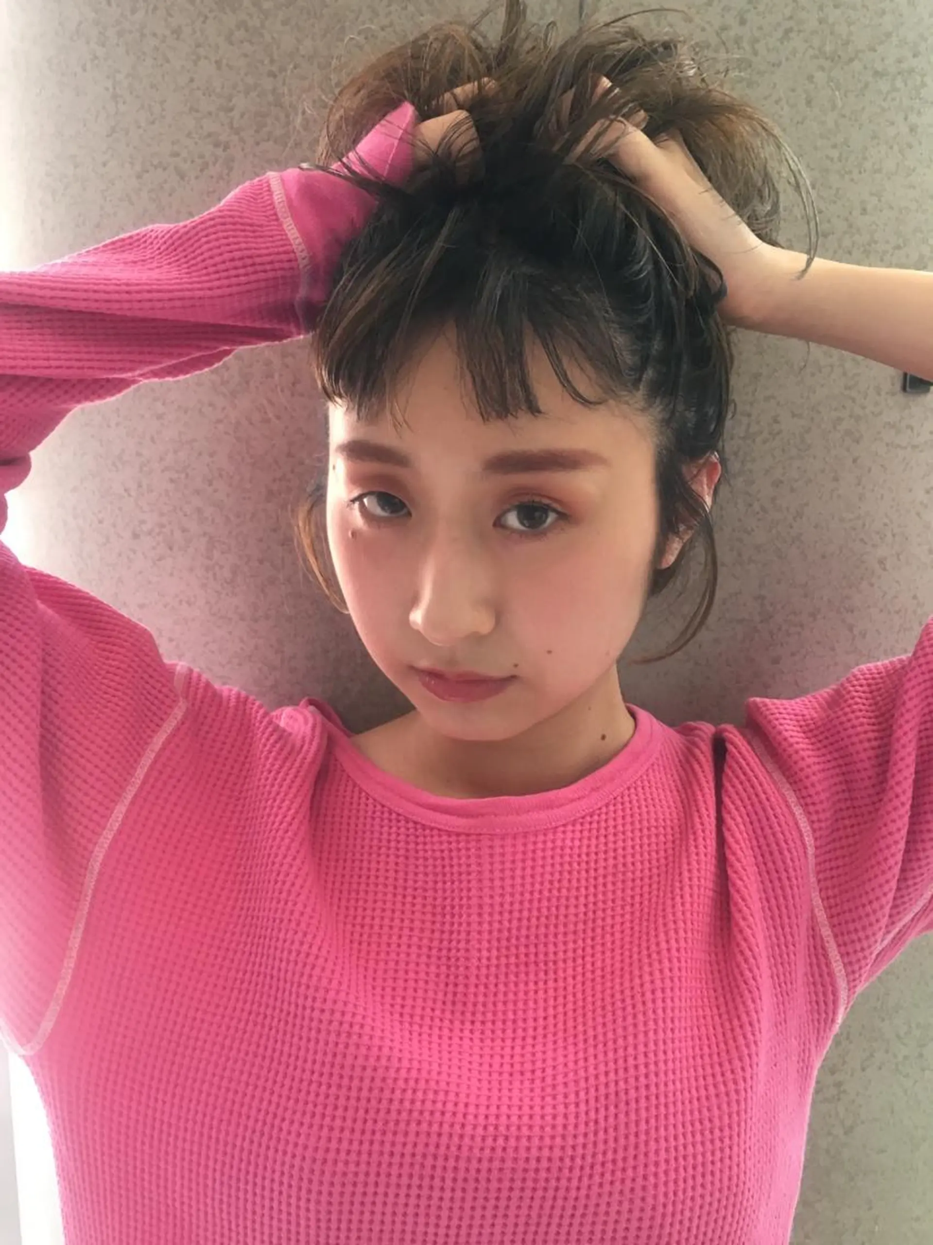 ショート カラー ブラウンカラー BRUNTJET所属・MAEDA MADOKAのヘアスタイル