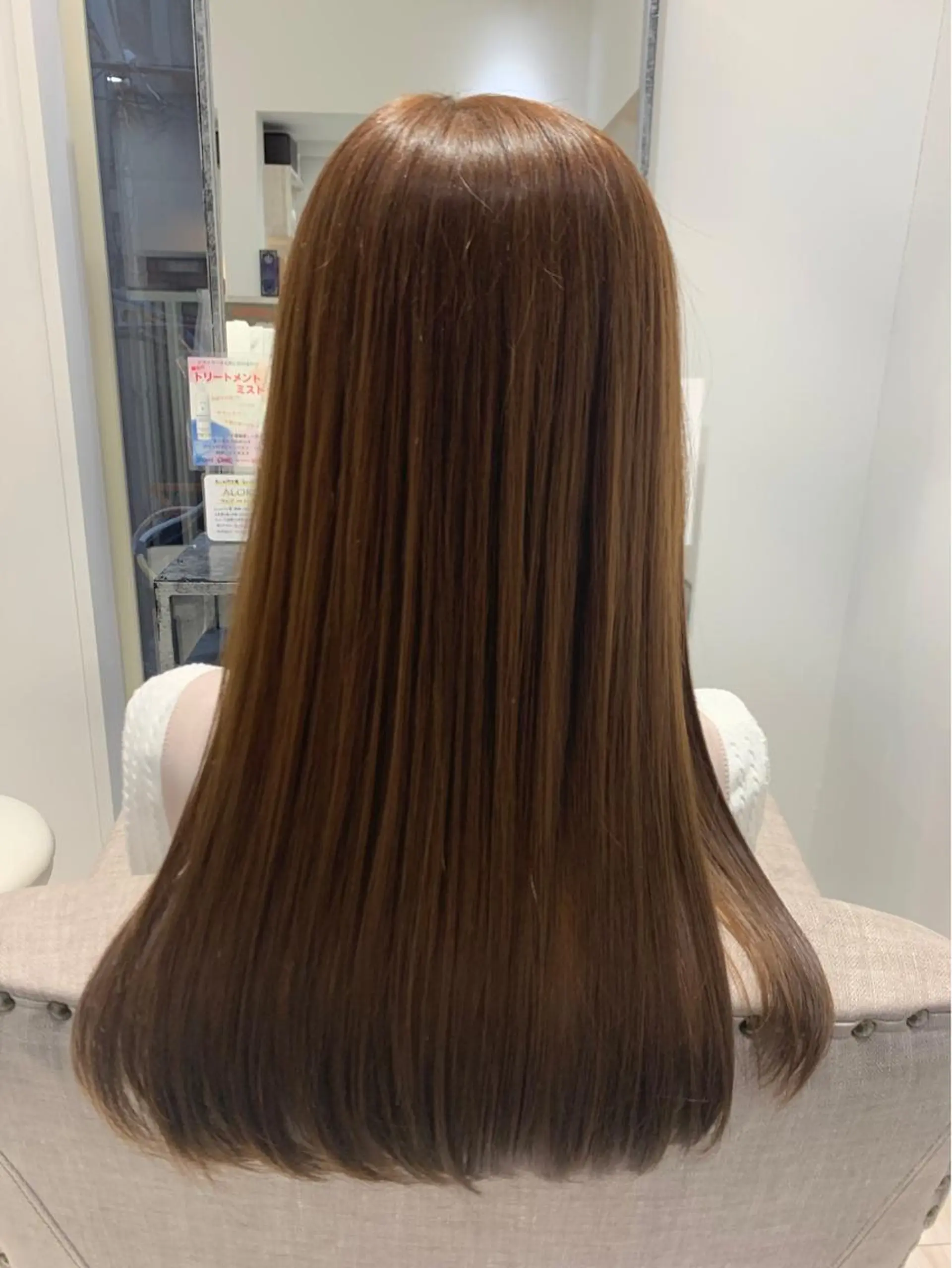 ロング カラー ナカムラ イヅミのヘアスタイル