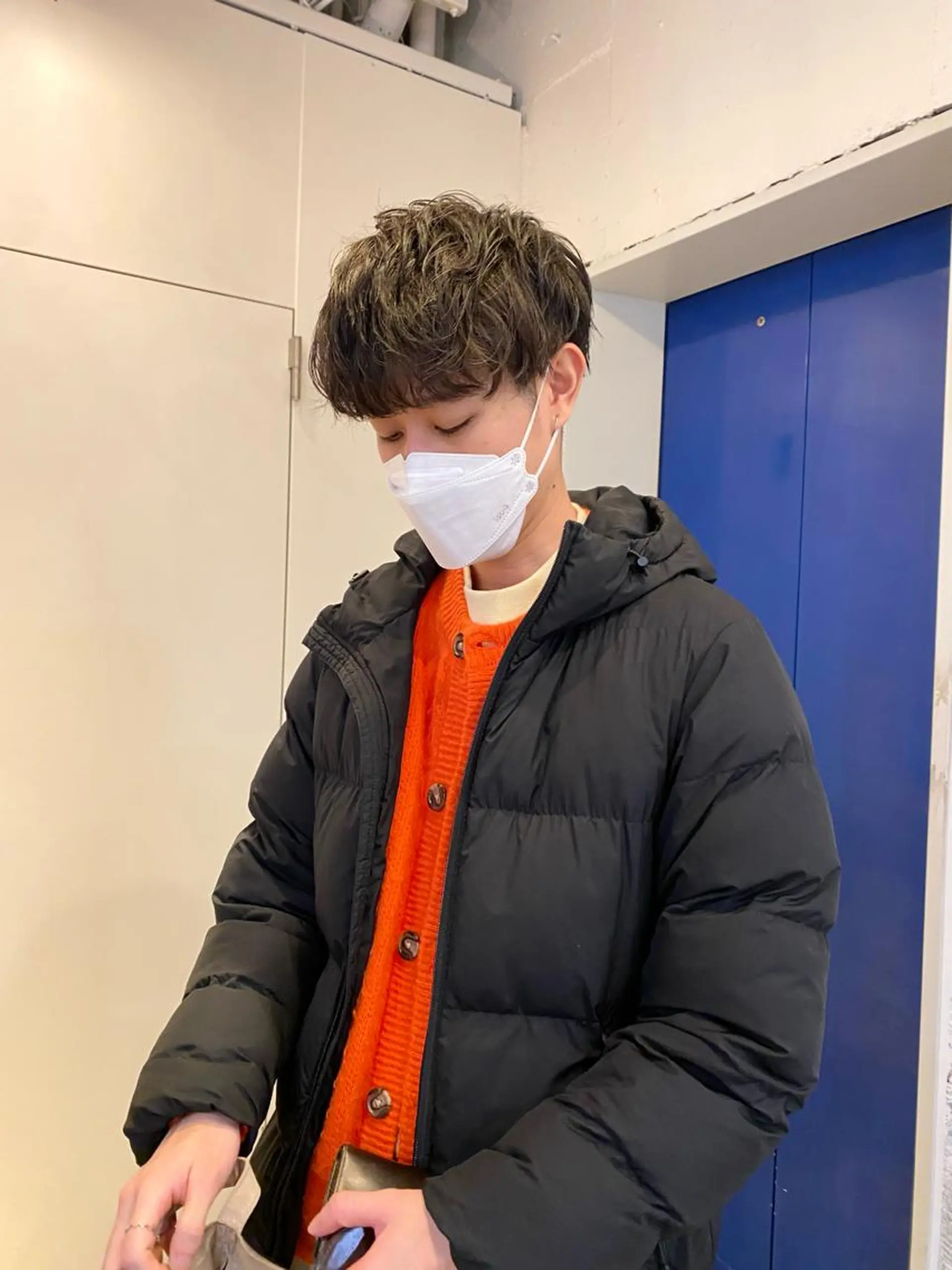 ショート パーマ メンズ メンズパーマ トリートメント おしゃれパーマ メンズ特化/みーまんのヘアスタイル