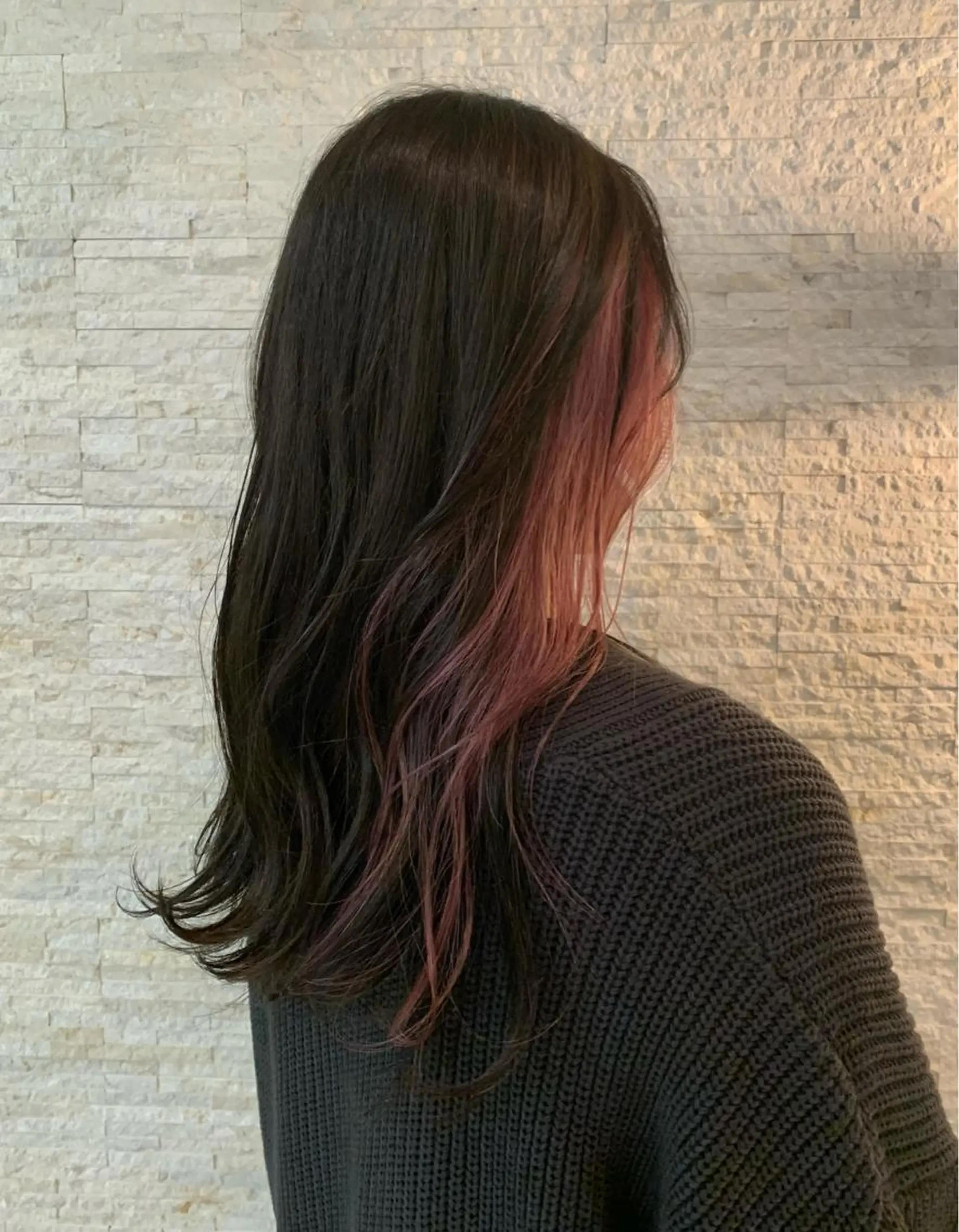 カラー ✄折橋 彩花🐶🍑のヘアスタイル