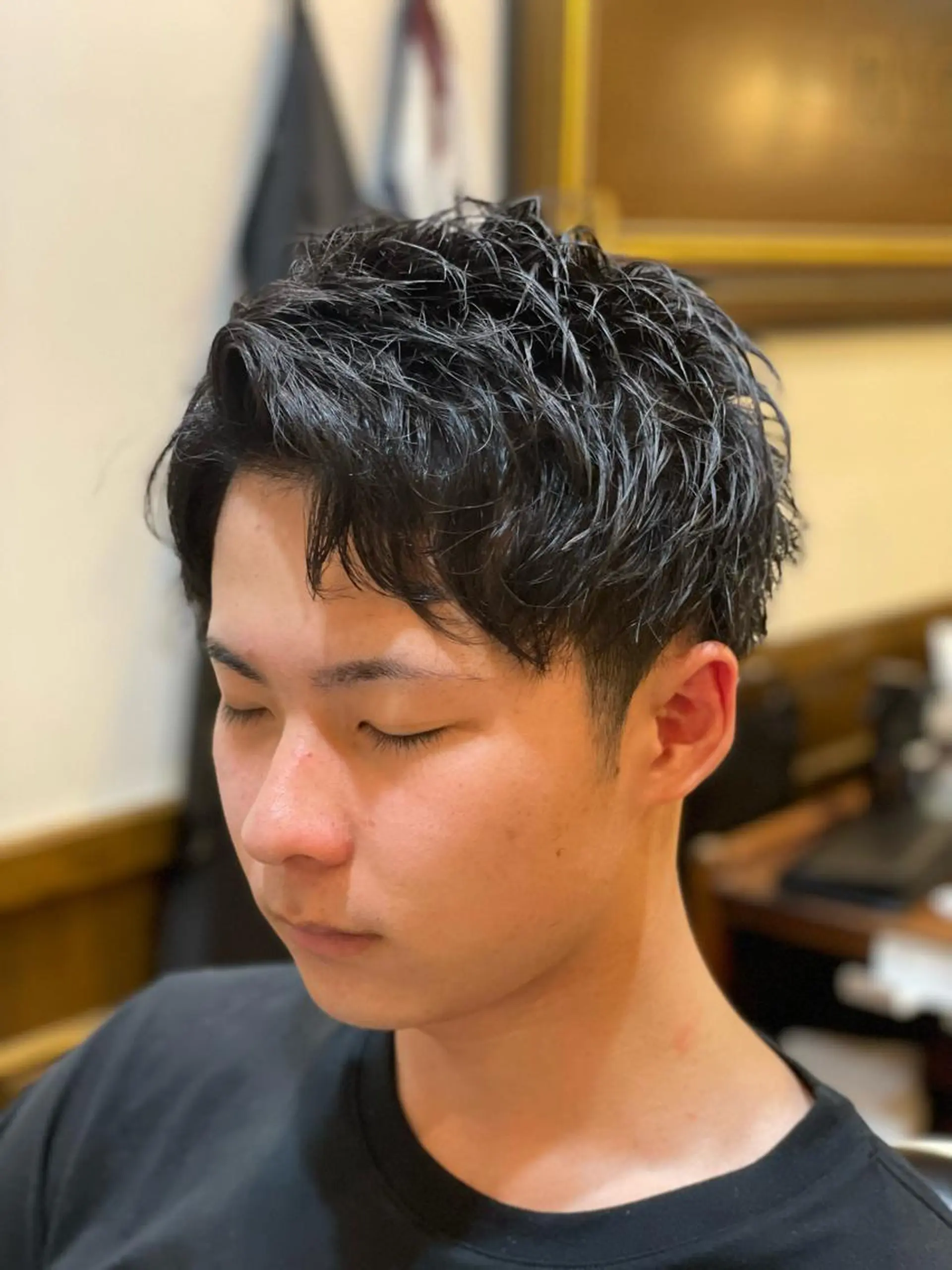 ショート カット 高原 璃久のヘアスタイル