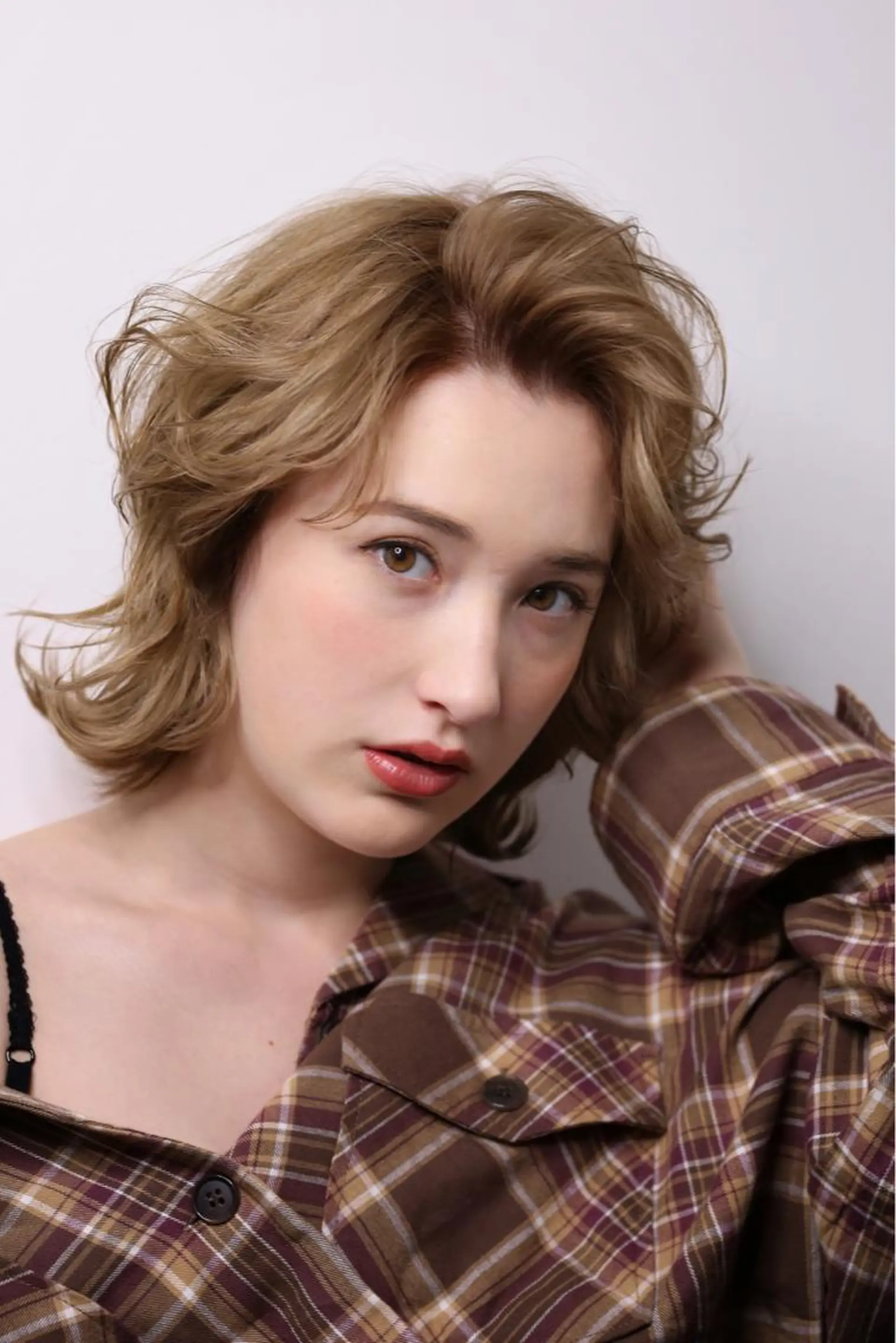 ミディアム 髪質改善×艶カラー Haruのヘアスタイル