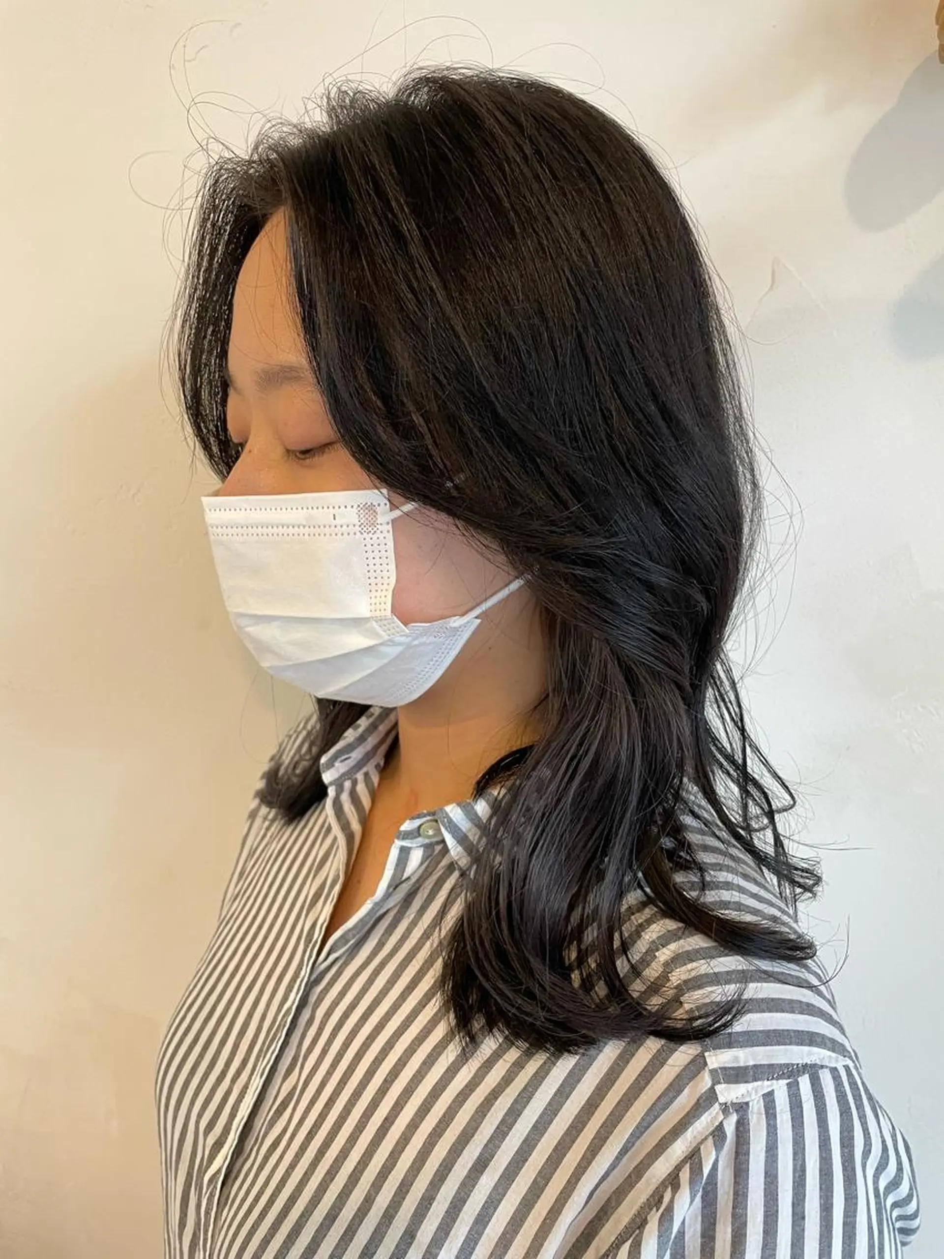 セミロング カラー カット ヘアカラー トリートメント AKALA HAIR 西宮店 Juriのヘアスタイル