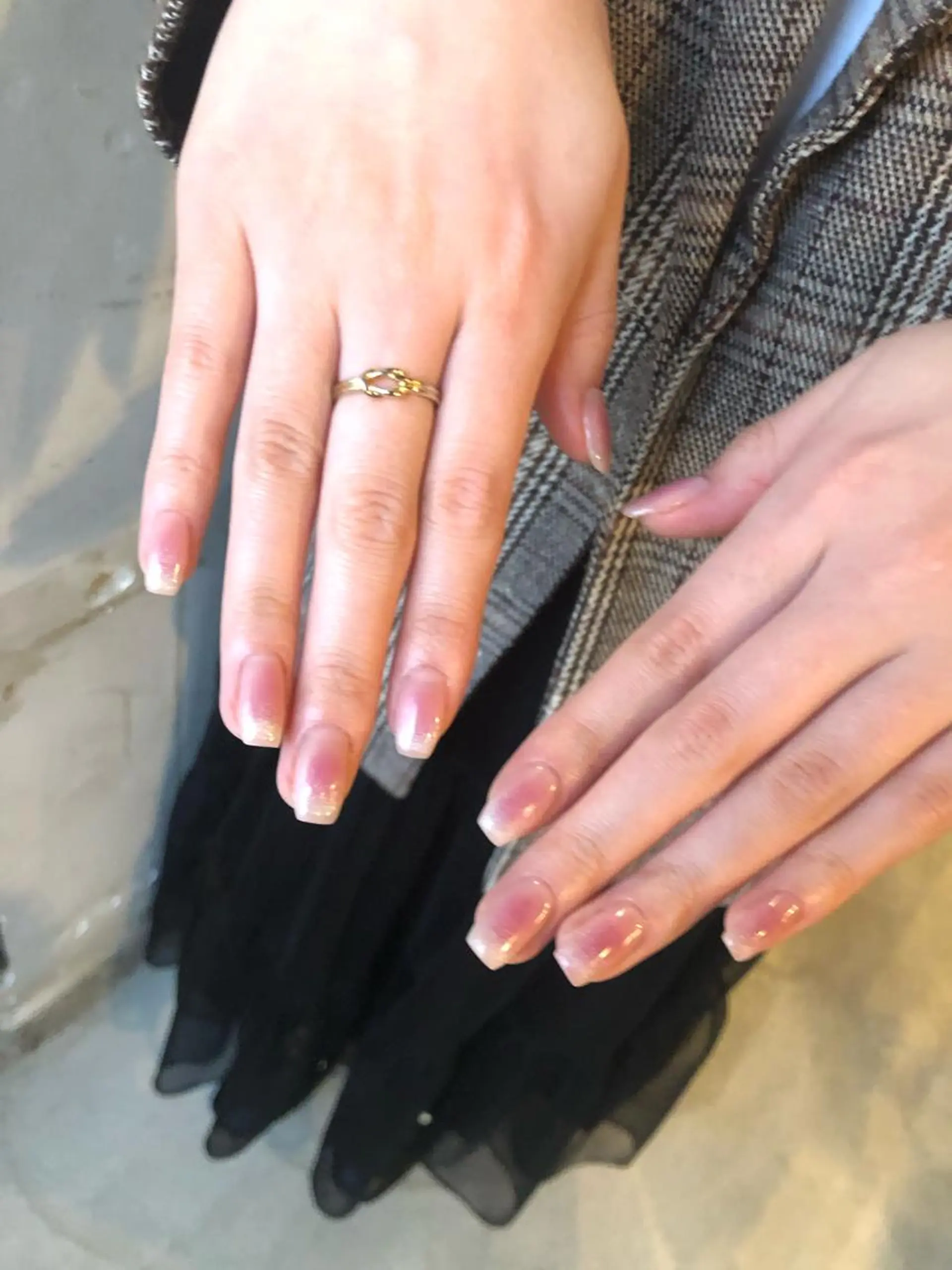 ネイル チークネイル フレンチネイル マグネットネイル マグネットフレンチ muhl by DILL所属・. wakanaのネイルデザイン