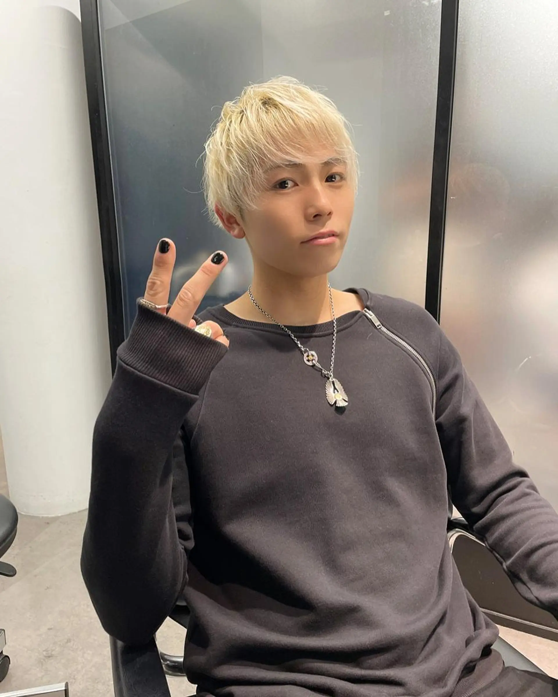 ショート カラー 韓国ヘア 店長NEGIのヘアスタイル