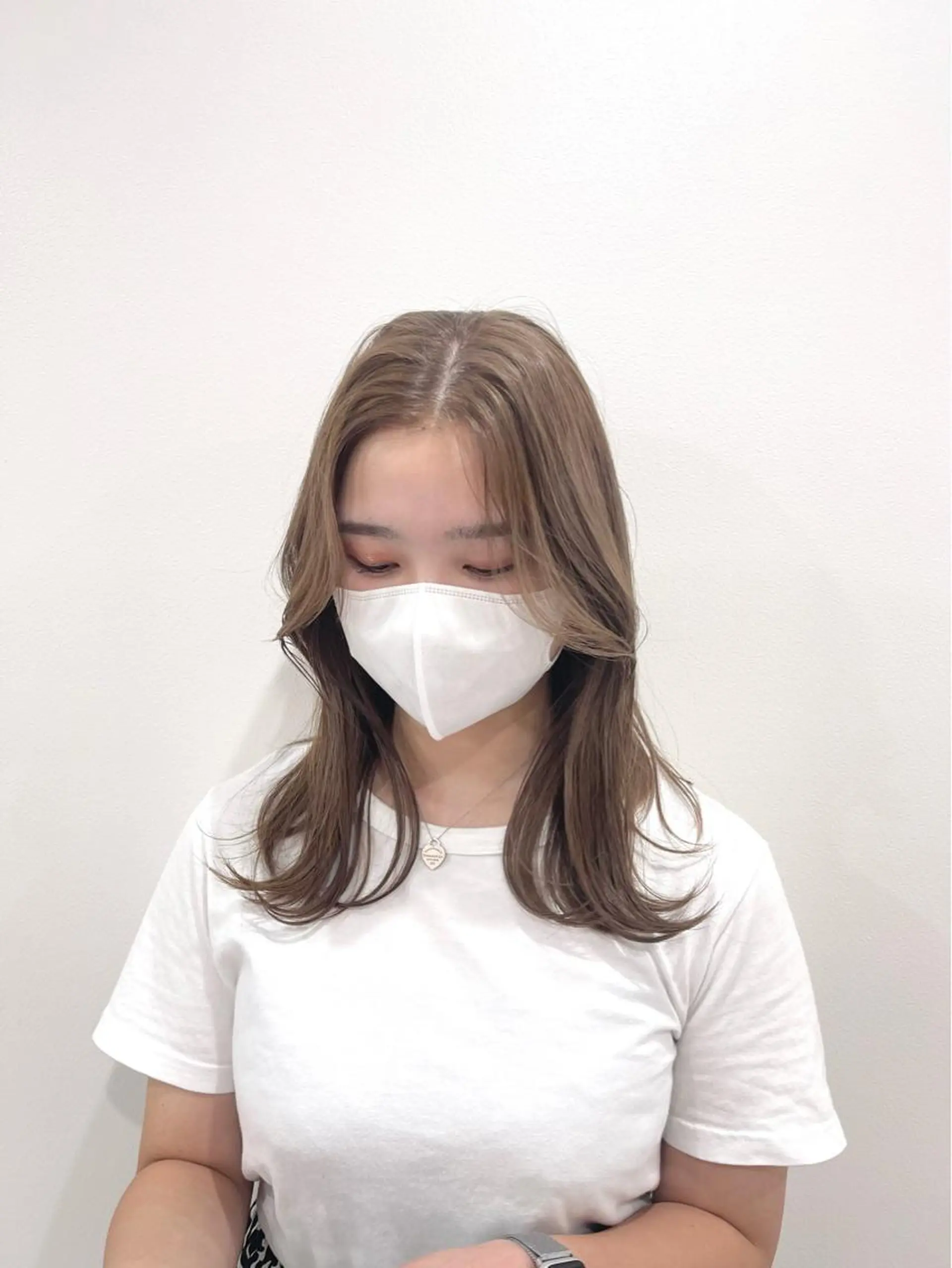 ロング カラー アディクシーカラー ブリーチ ブロンド ブラウンカラー ケアブリーチ ワンホン/エクステ ケラチン/Kaitoのヘアスタイル