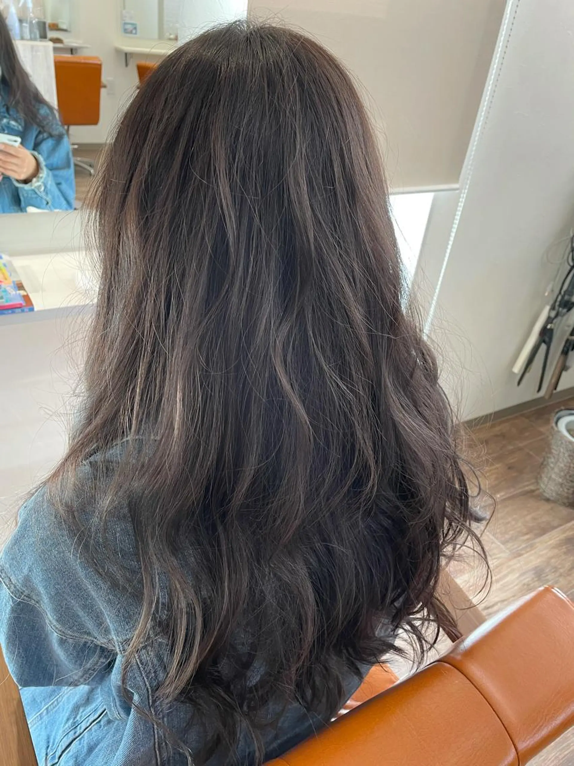 ロング カラー 高崎 絵里子のヘアスタイル