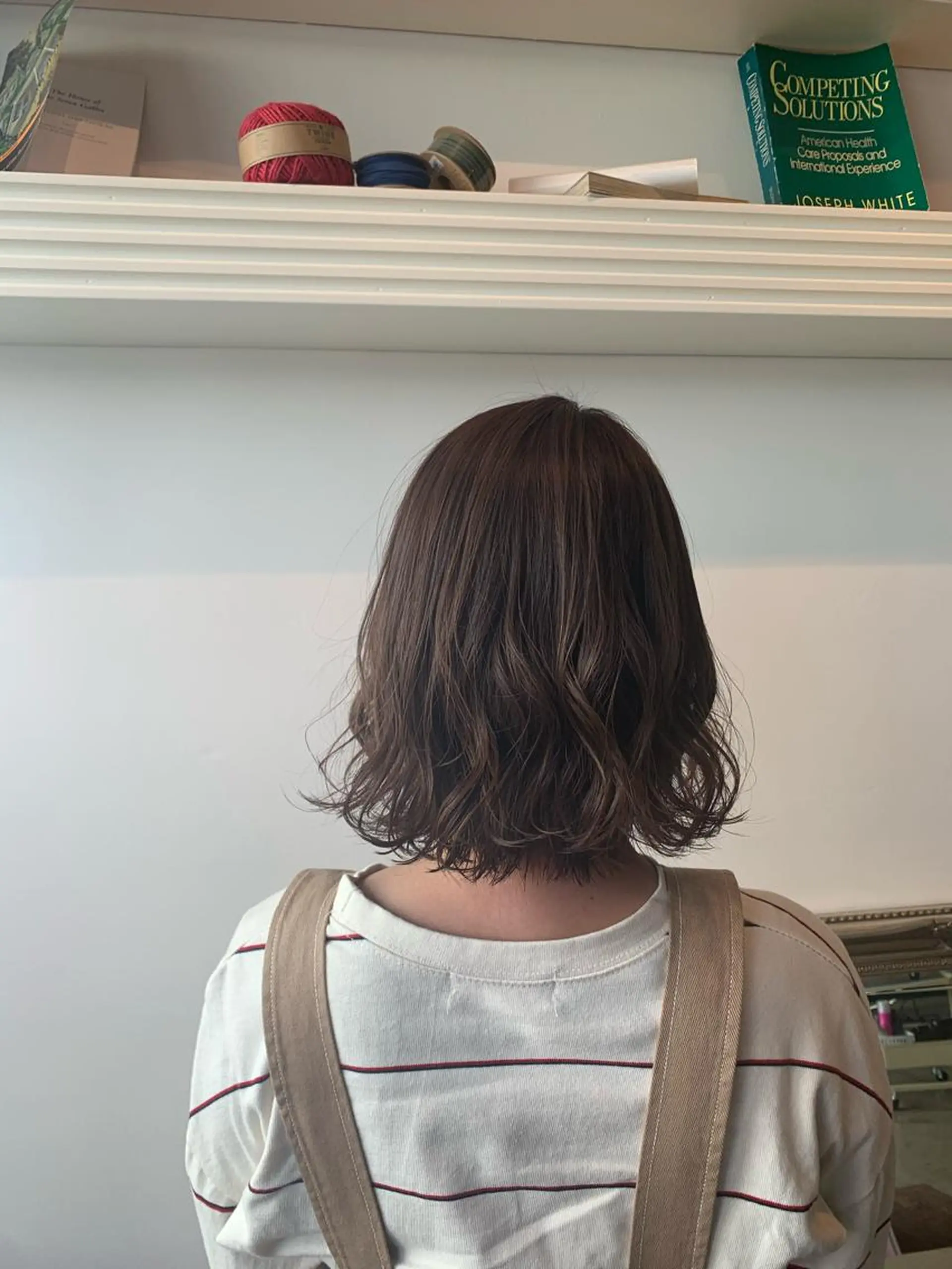 ミディアム カラー ハイトーン/レイヤー 💜Akaneのヘアスタイル