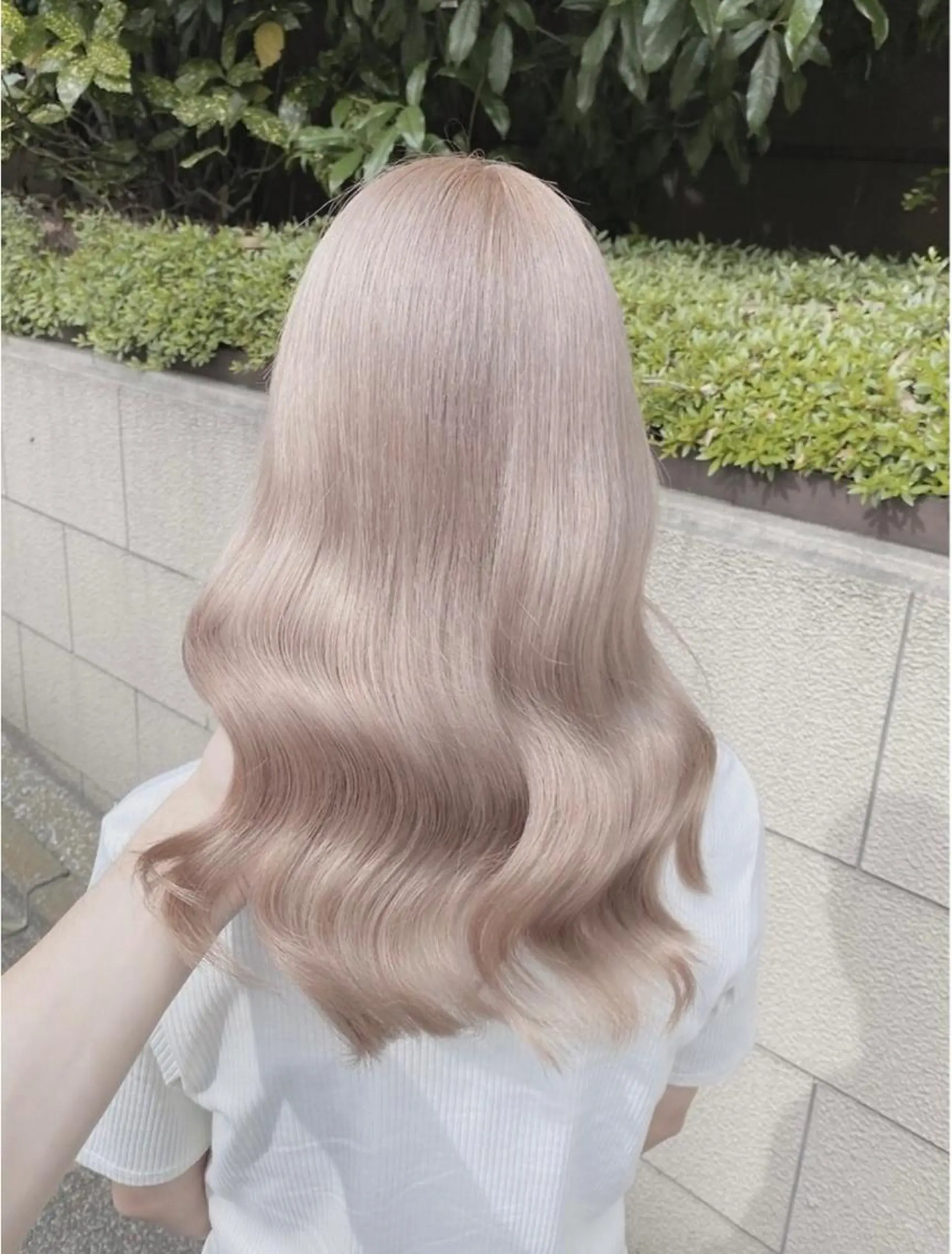 ロング カラー メンズモテパーマ💙 fuwaのヘアスタイル