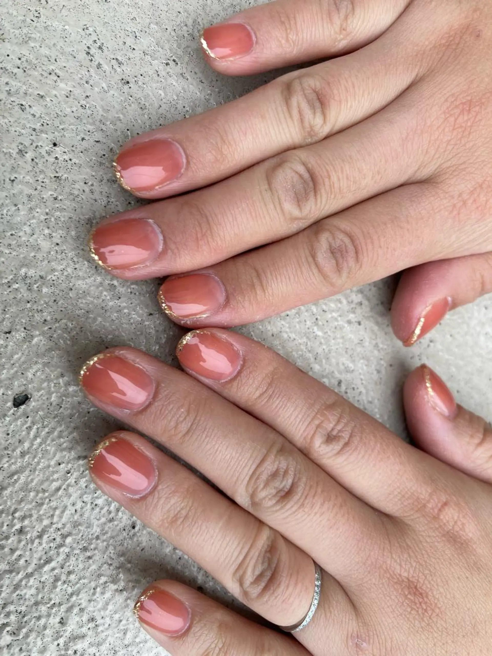 ショート ネイル ハンドネイル ✴︎ Delightのネイルデザイン