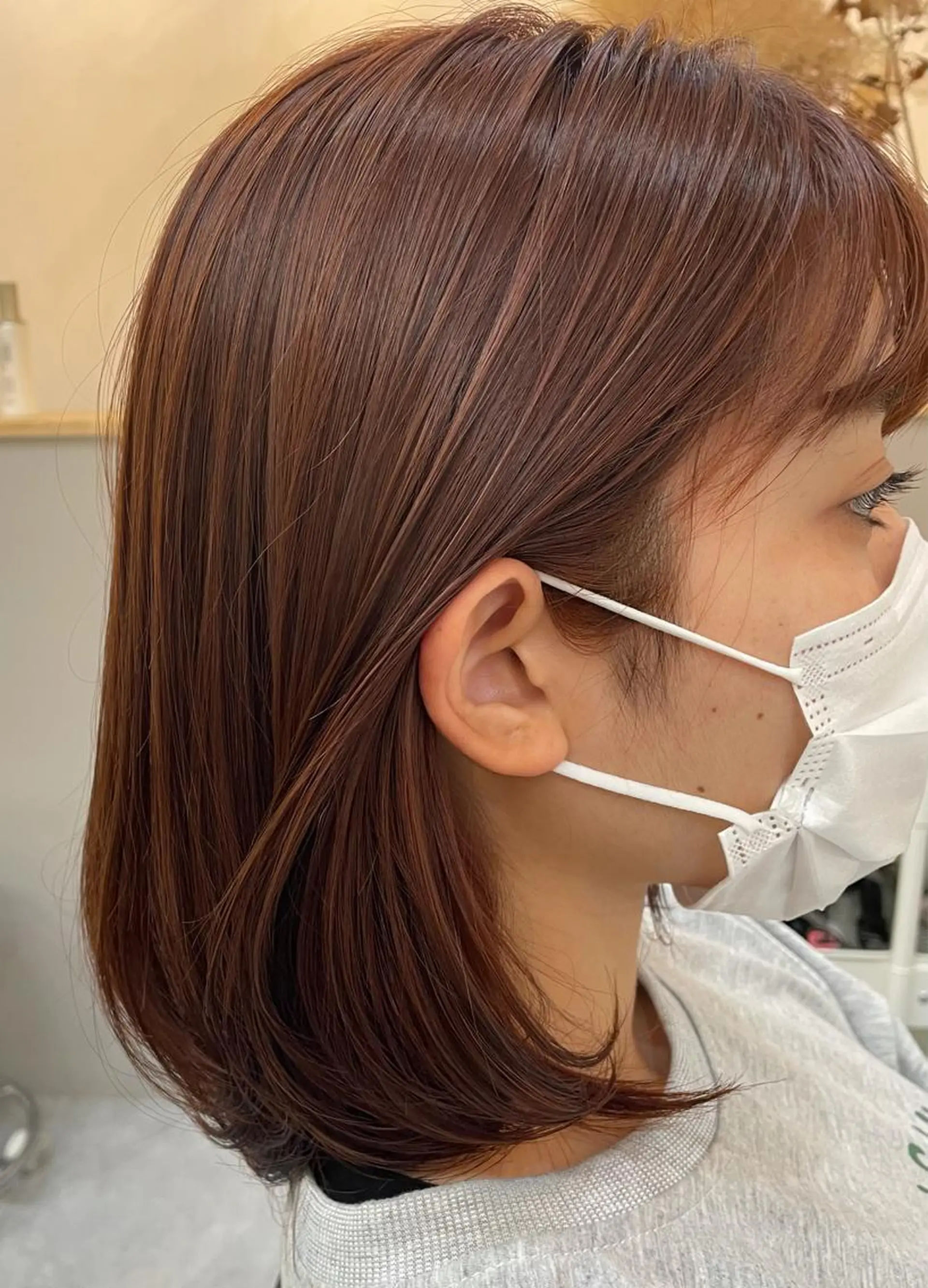 ショート カラー 高梨 菜々のヘアスタイル