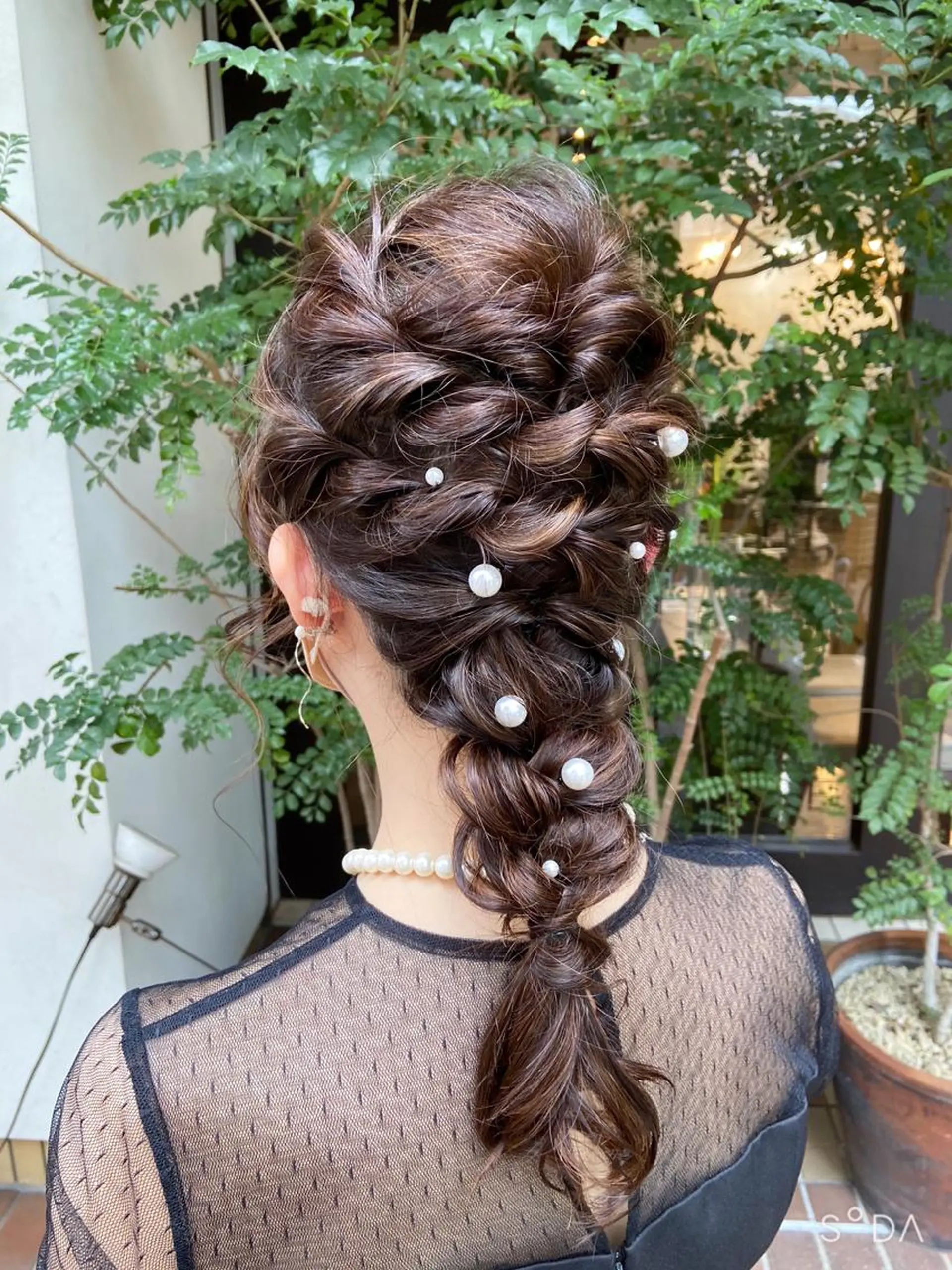 セミロング 早稲田 千尋のヘアスタイル