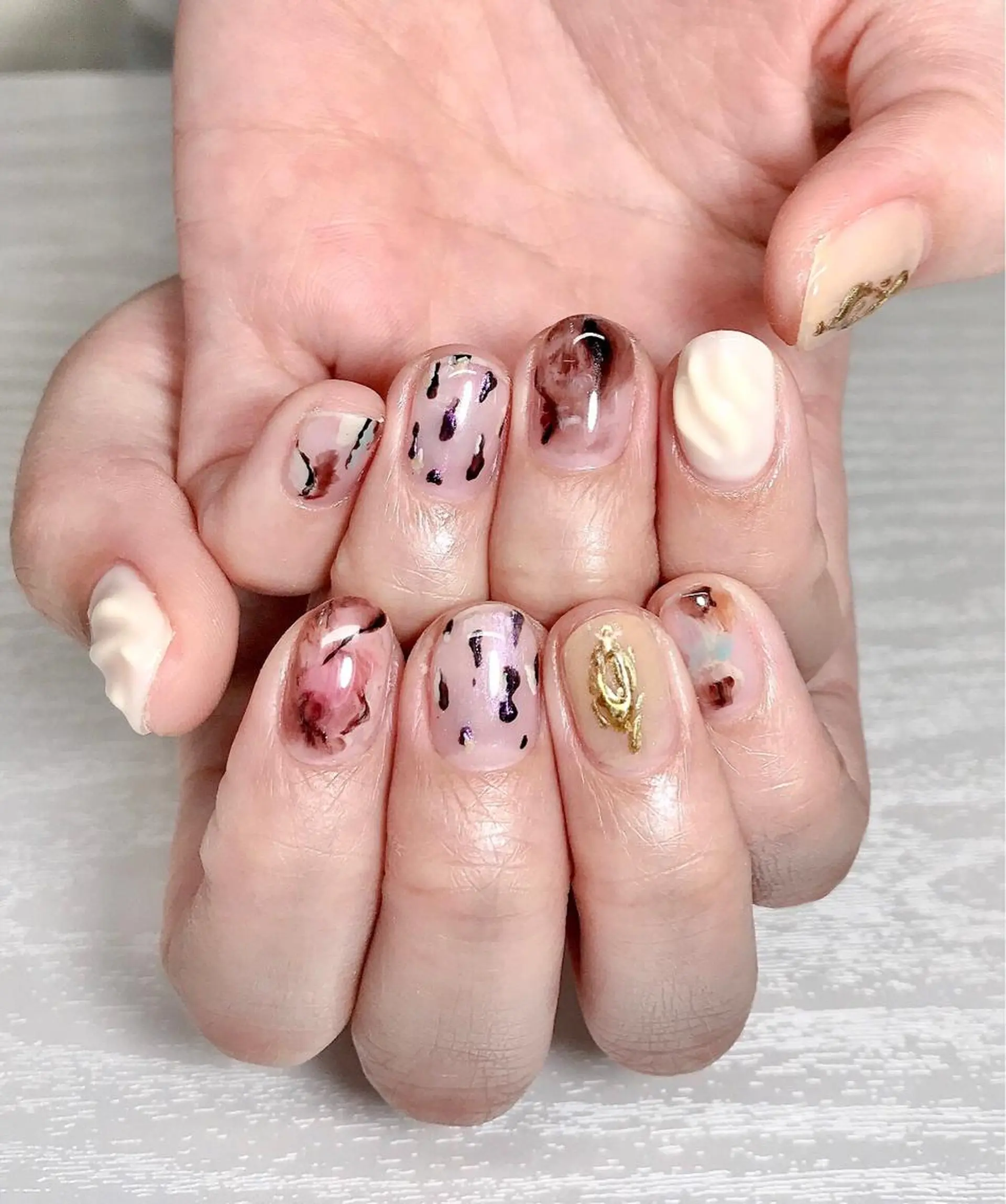 ネイル Liennail 持込デザインやり放題のネイルデザイン