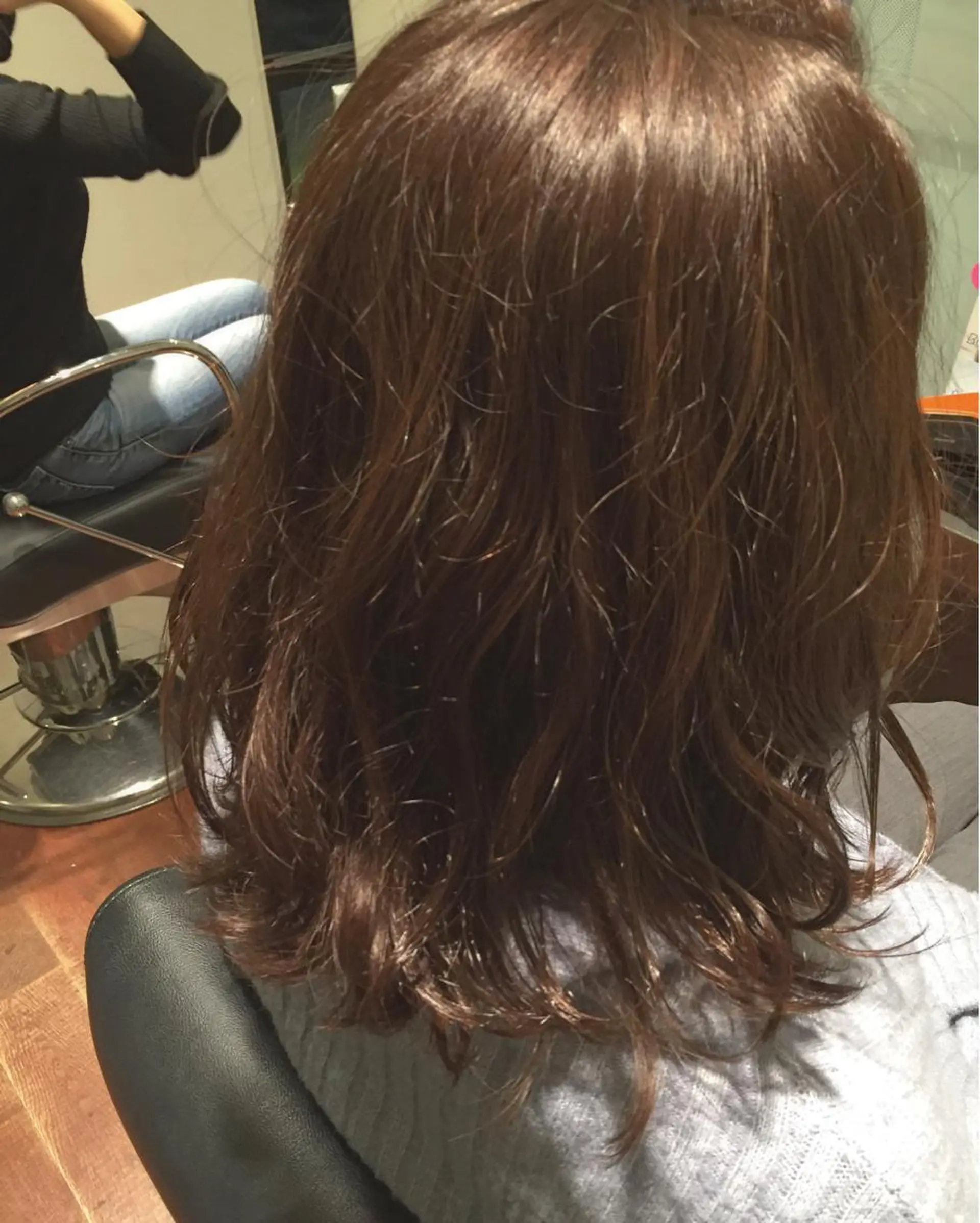 ショート ミディアム セミロング ロング カラー メンズ ブルーカラー ブルージュ 撮影モデルさん募集 渡邊直幸のヘアスタイル