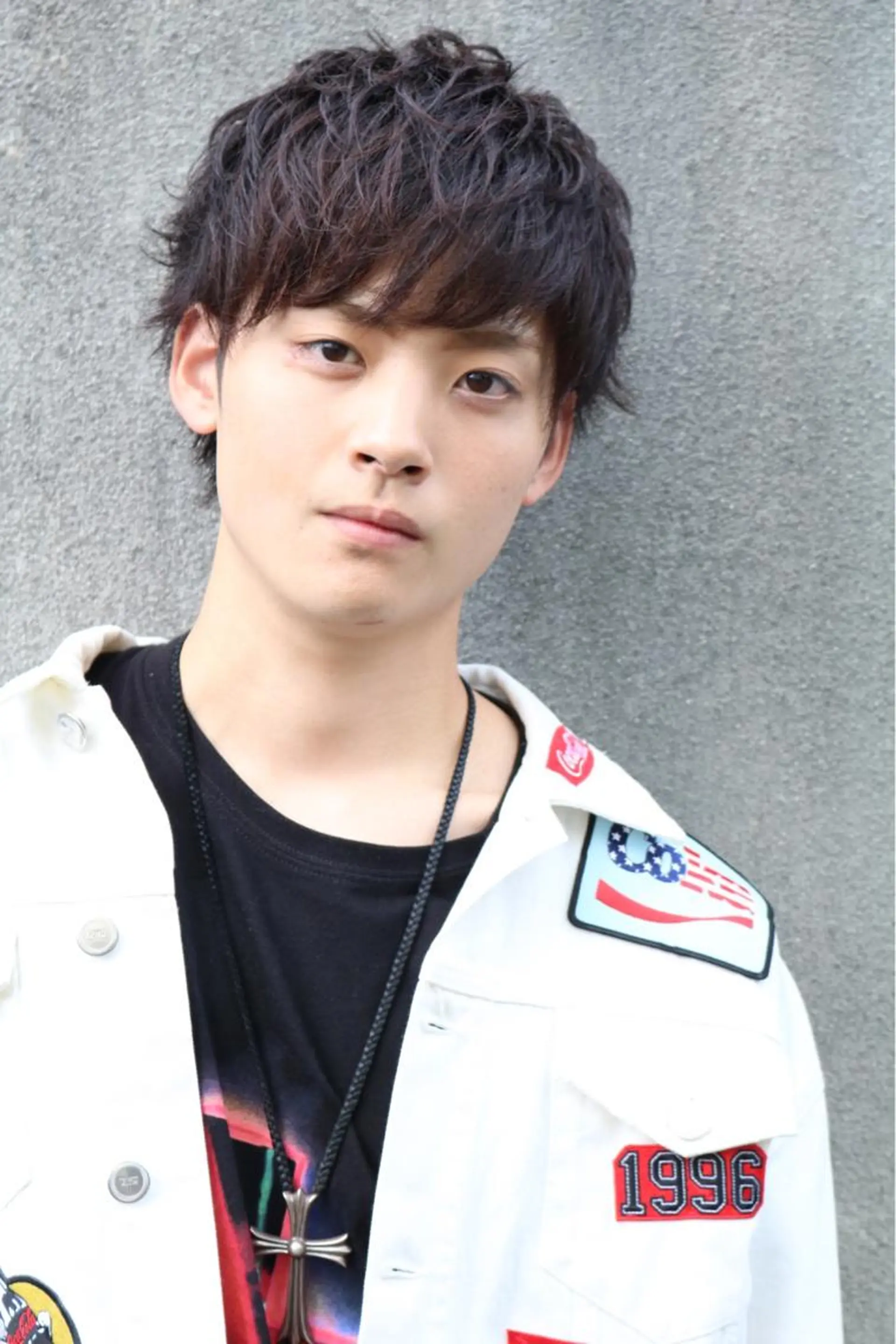 ショート カラー パーマ ショートヘア 及川 翔のヘアスタイル