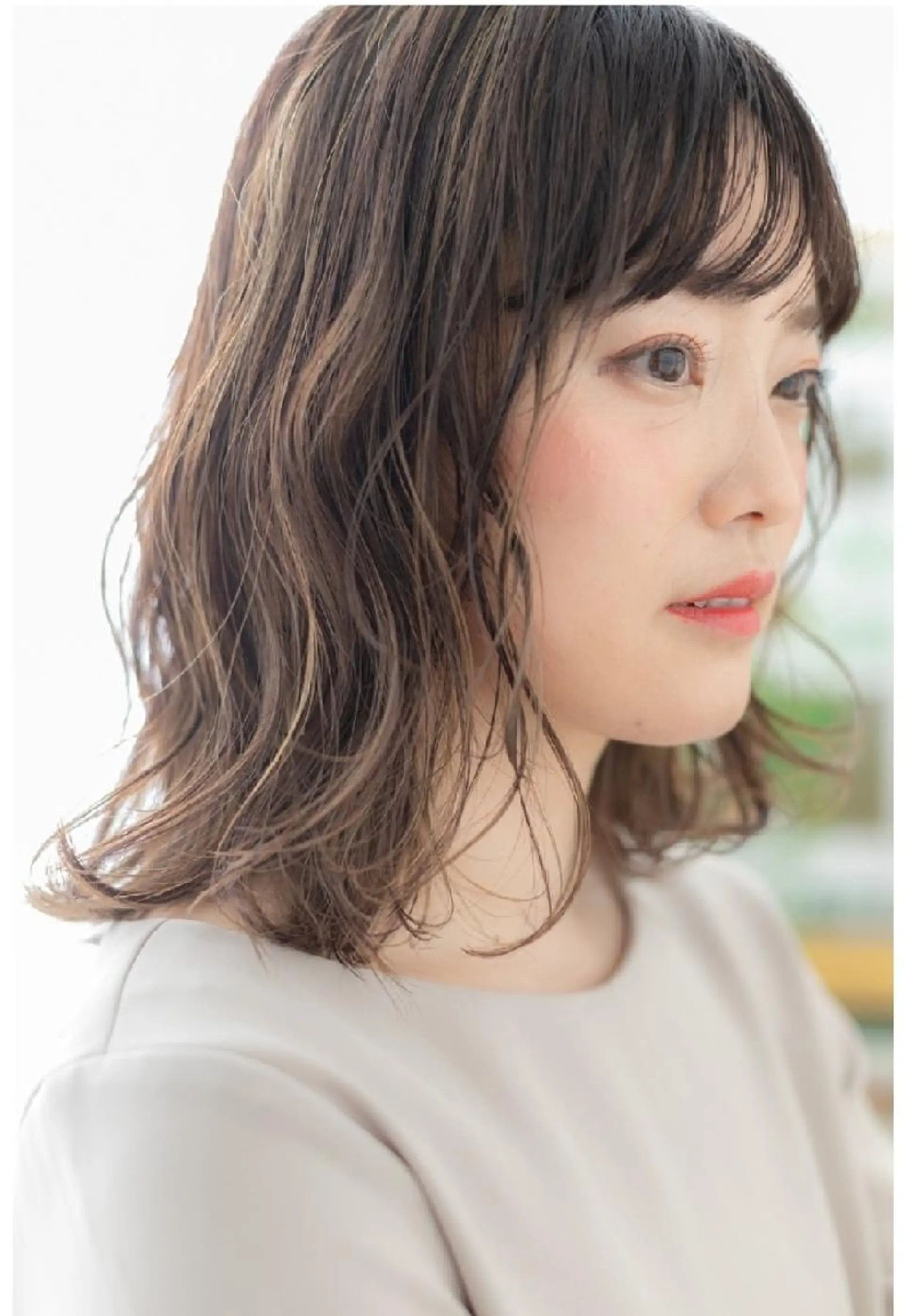 ミディアム 中野 雄介のヘアスタイル