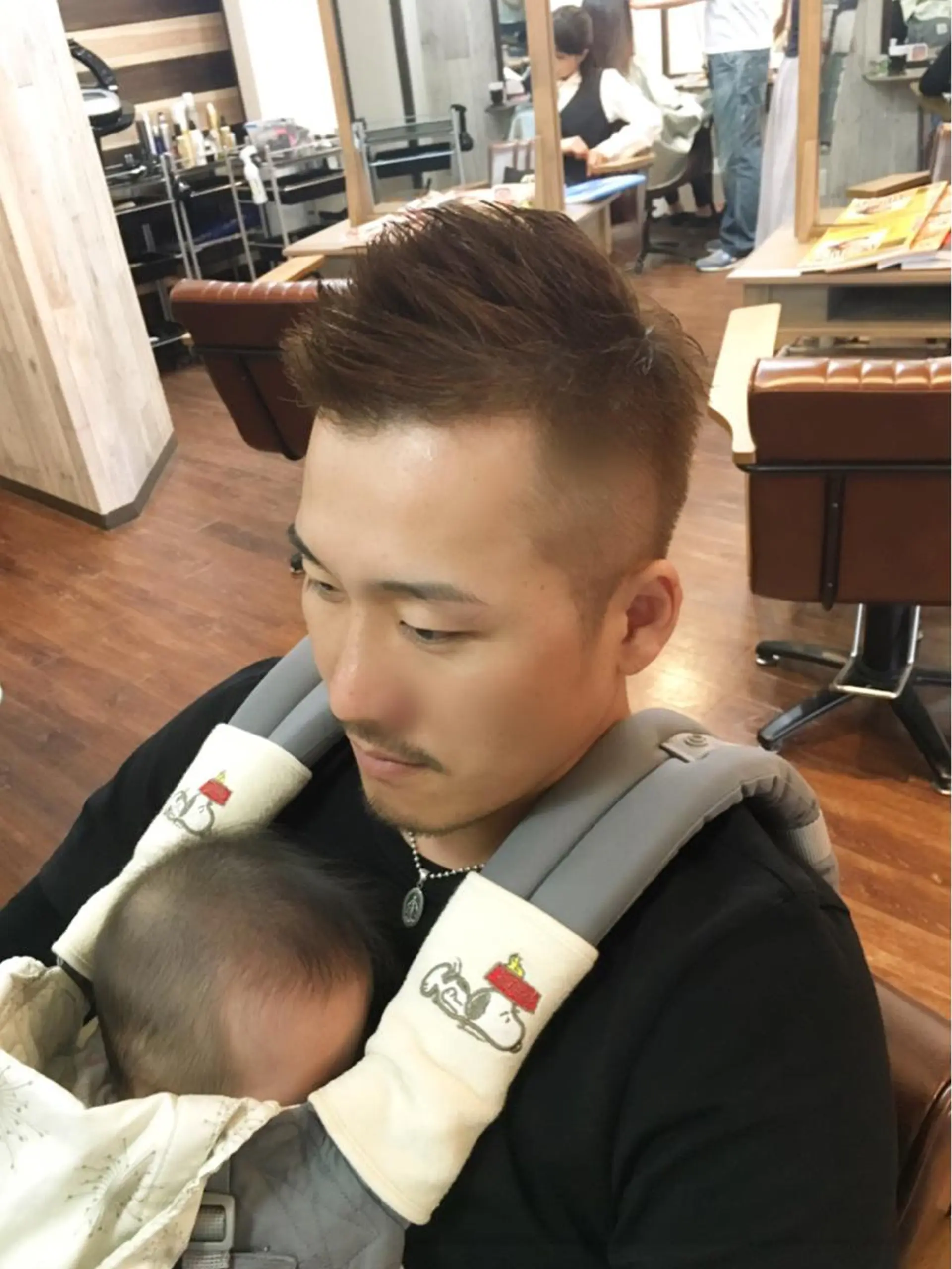 ショート メンズ フェードカット モヒカン カット kuroken ★feniceのヘアスタイル