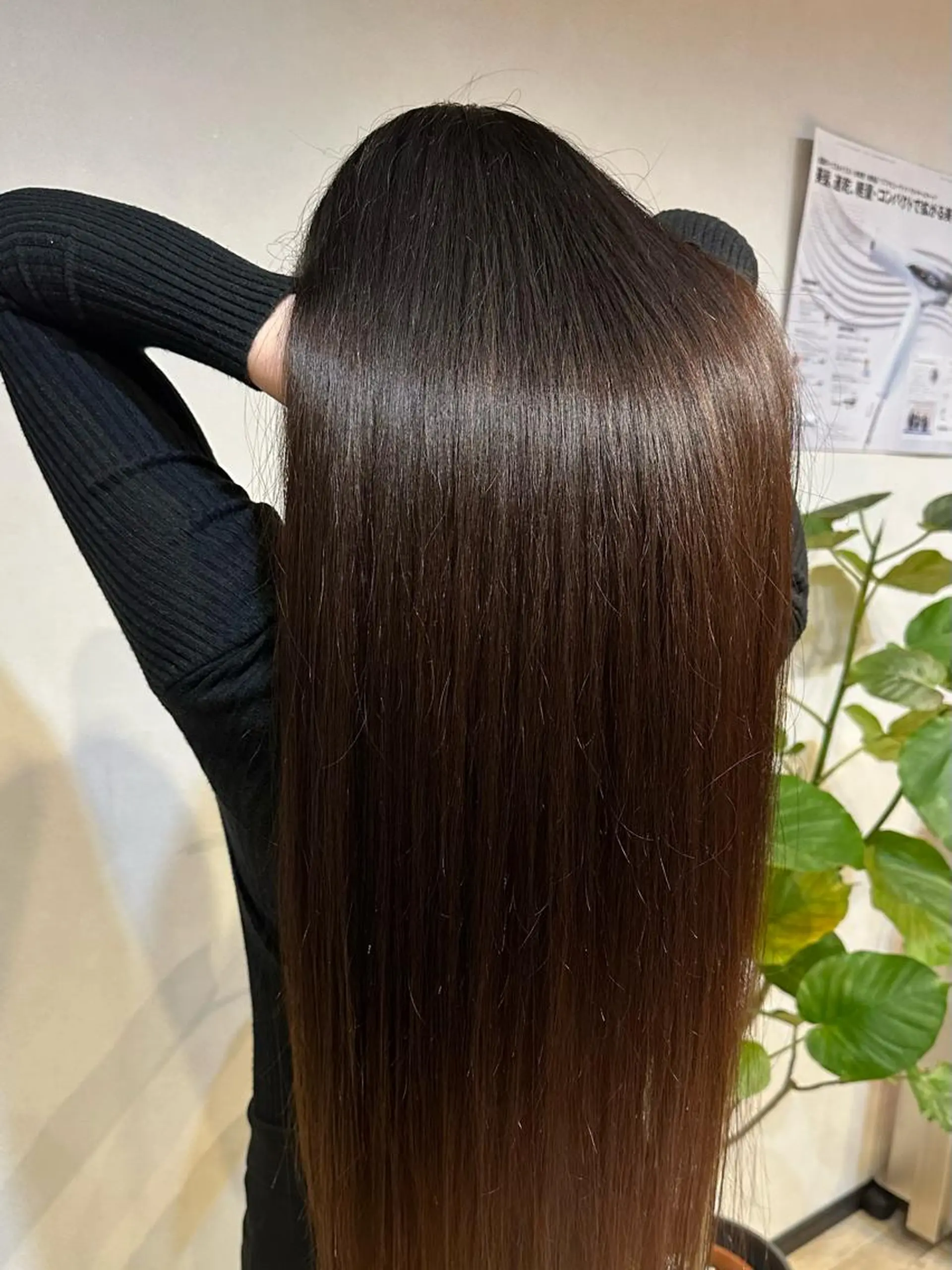 ロング 髪質改善&ストレート ✂︎鈴木青樹のヘアスタイル