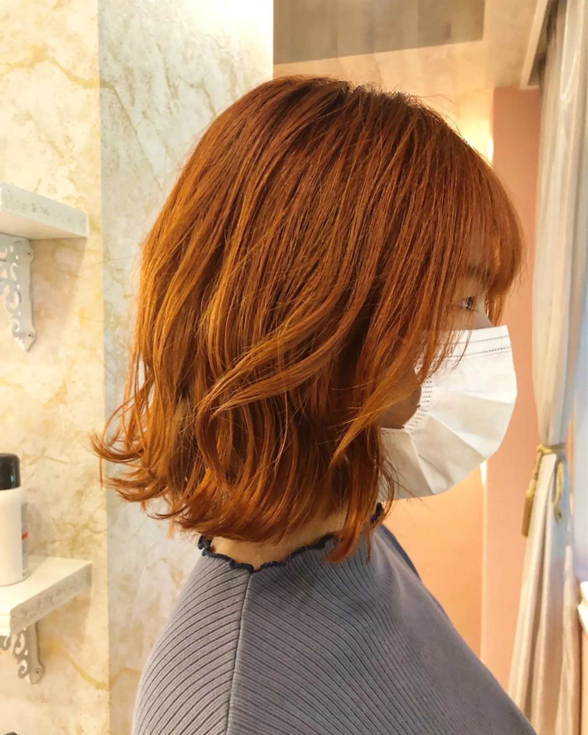 ミディアム REVE所属・TAKU 美容師のヘアスタイル