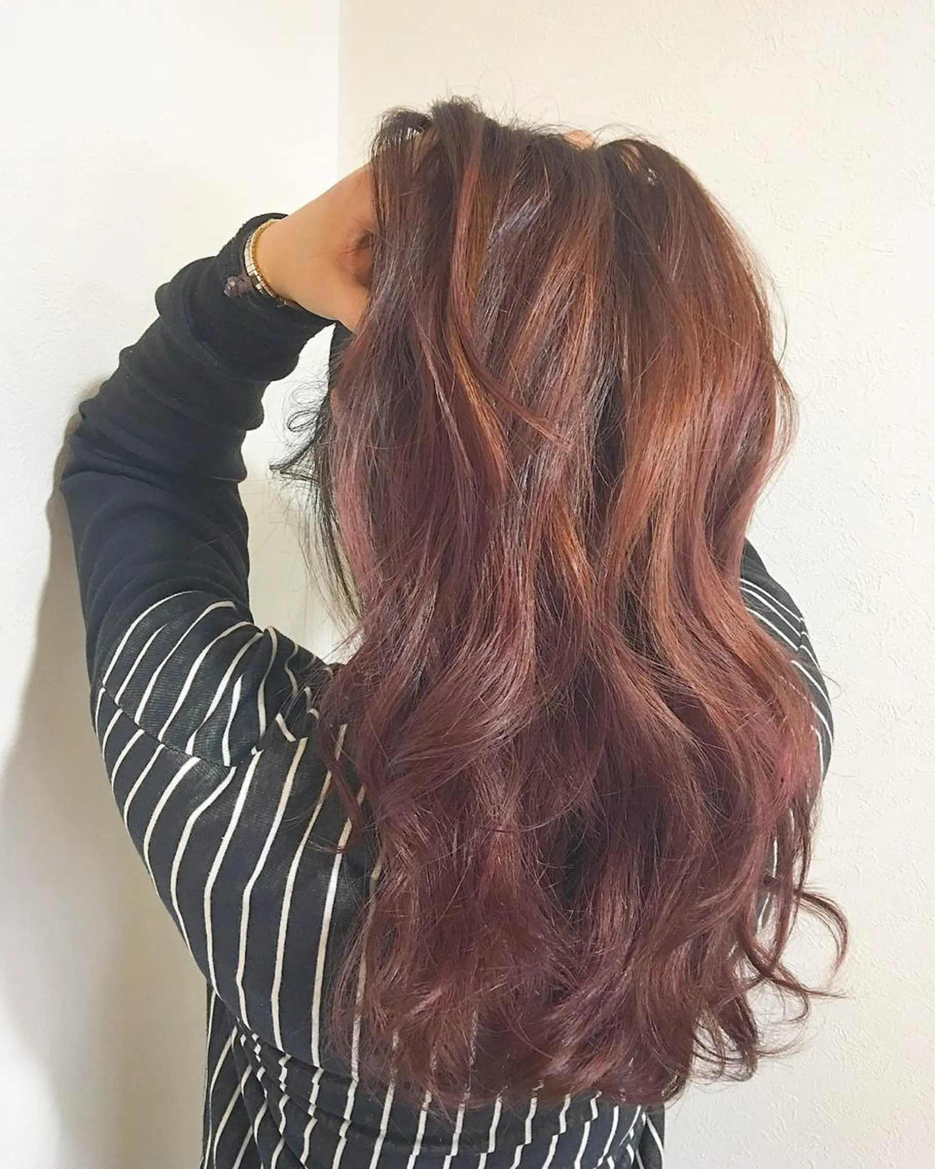 ロング ヤマグチ ヒカルのヘアスタイル