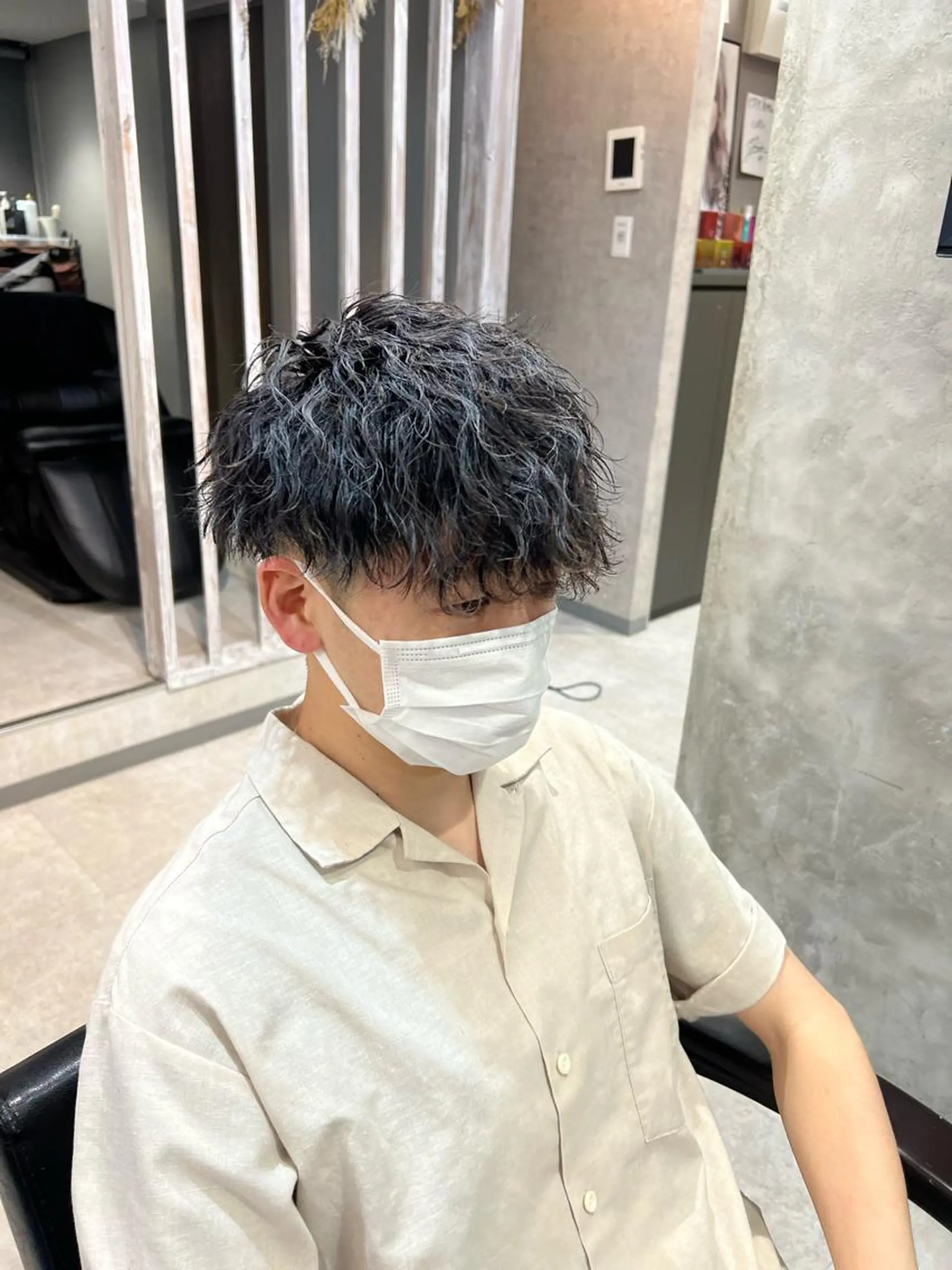 ショート パーマ特化美容師 佐藤壮流のヘアスタイル