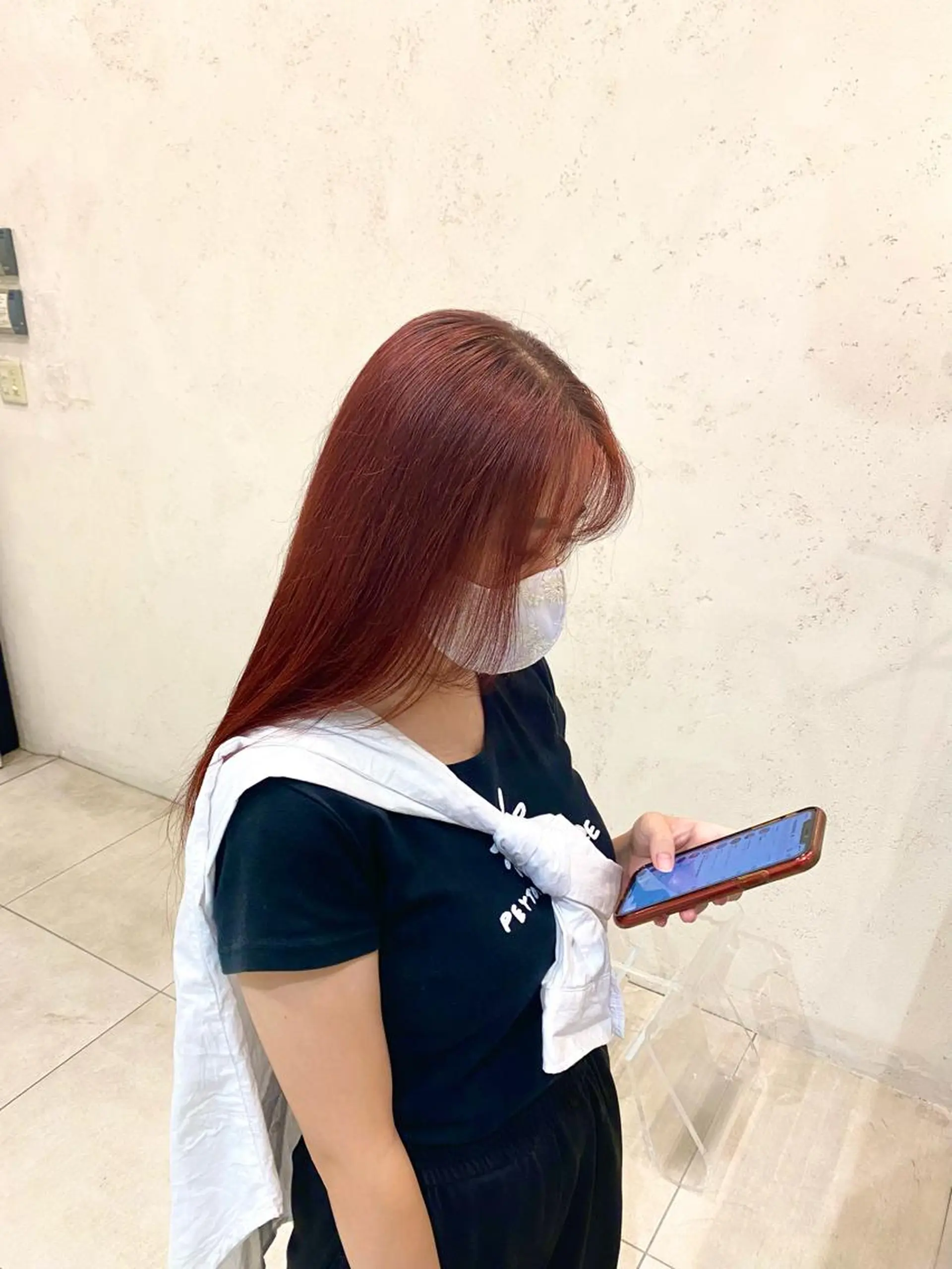 ロング カラー KEIGO/パーマ ハイトーン/DEANのヘアスタイル