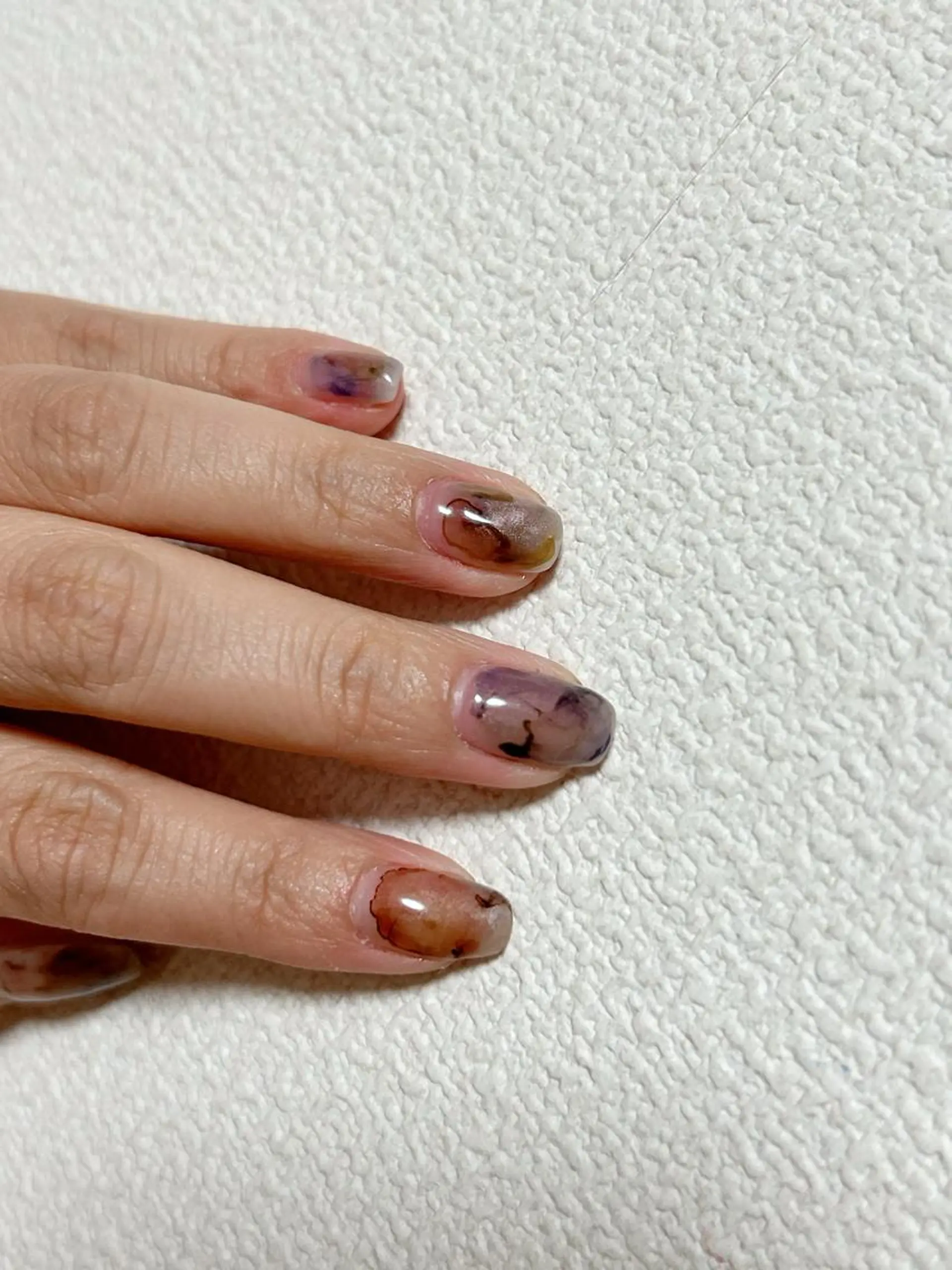 ネイル ゴールド ニュアンスネイル 黄色 ハンドネイル ＊ misa ＊のネイルデザイン