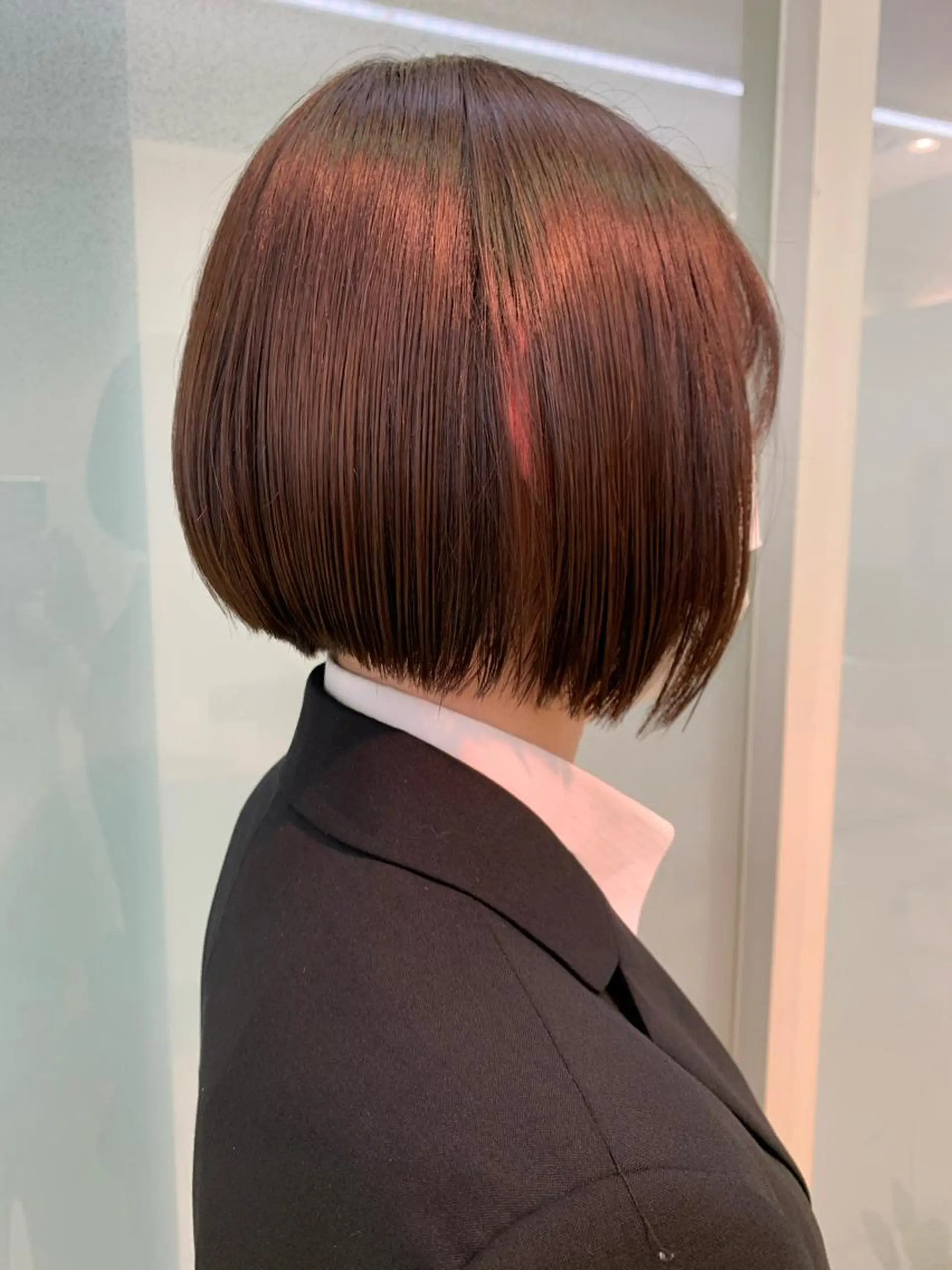 ショート 似合わせカラー/艶 髪質改善/ヨシザキのヘアスタイル