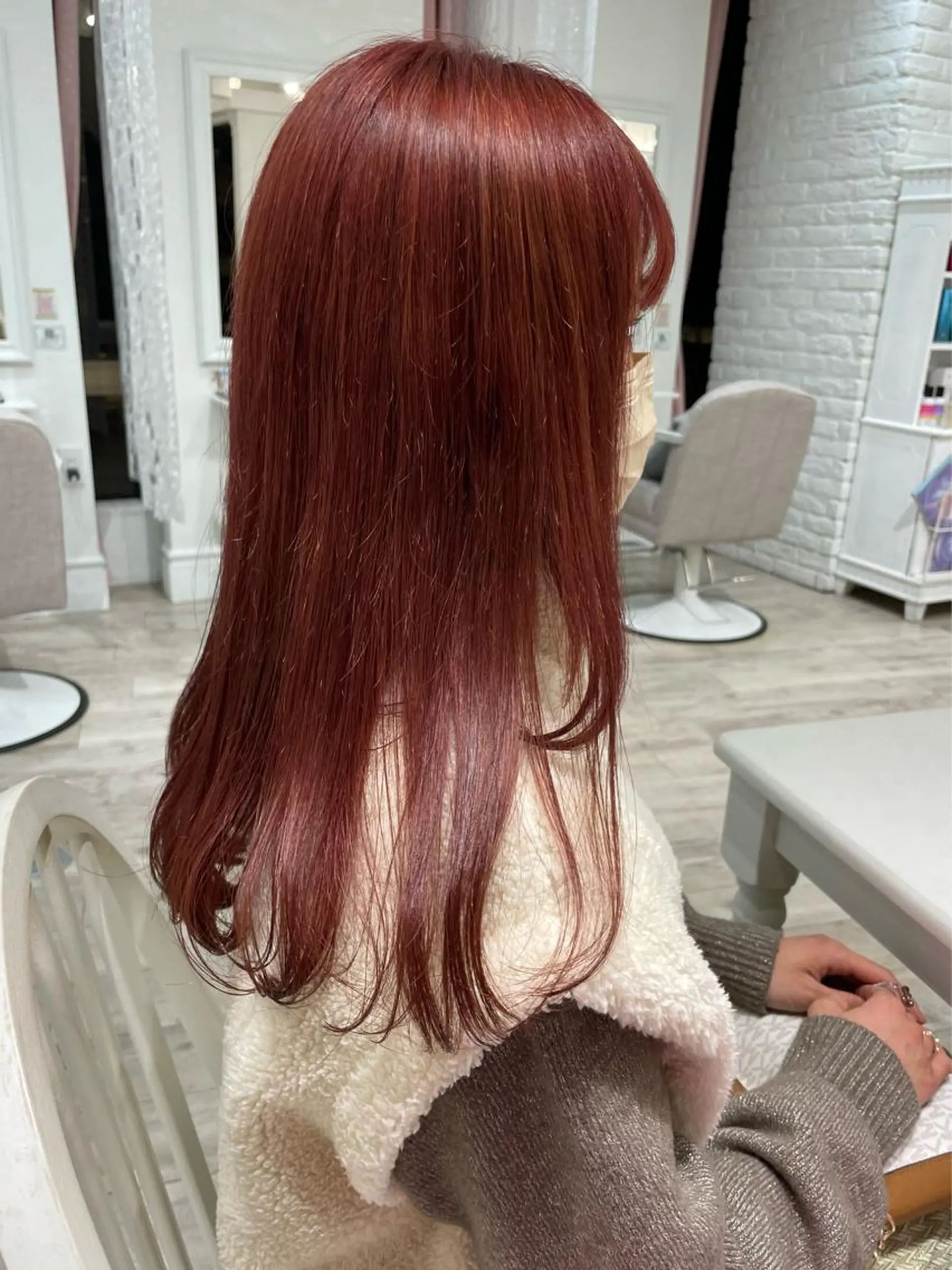 カラー ブリーチ ヘアアレンジ/ 暖色🩵hazukiのヘアスタイル