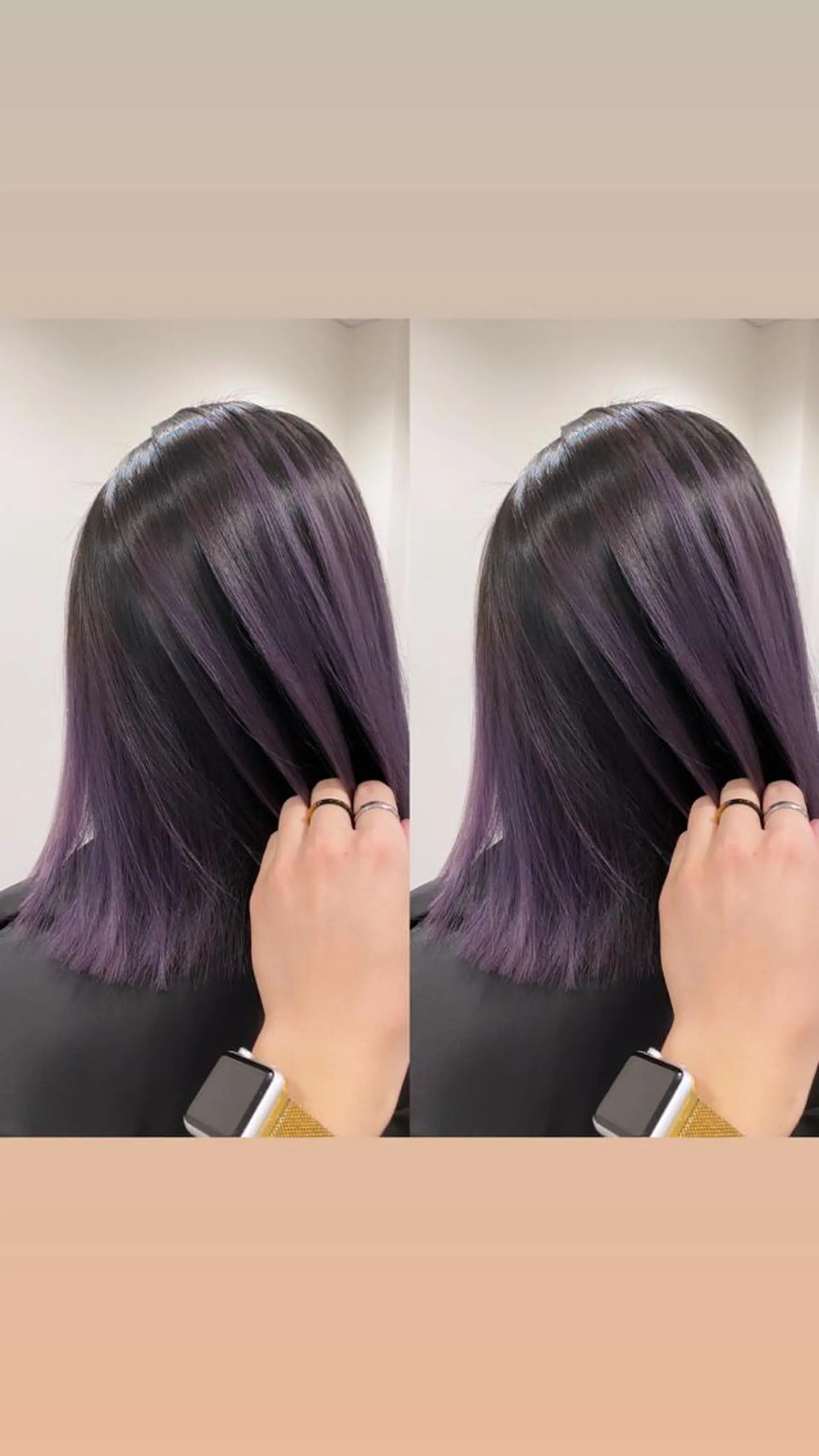 セミロング カラー ヘアアレンジ トリートメント 🌻Insta指名 NO.1🌻Shoのヘアスタイル