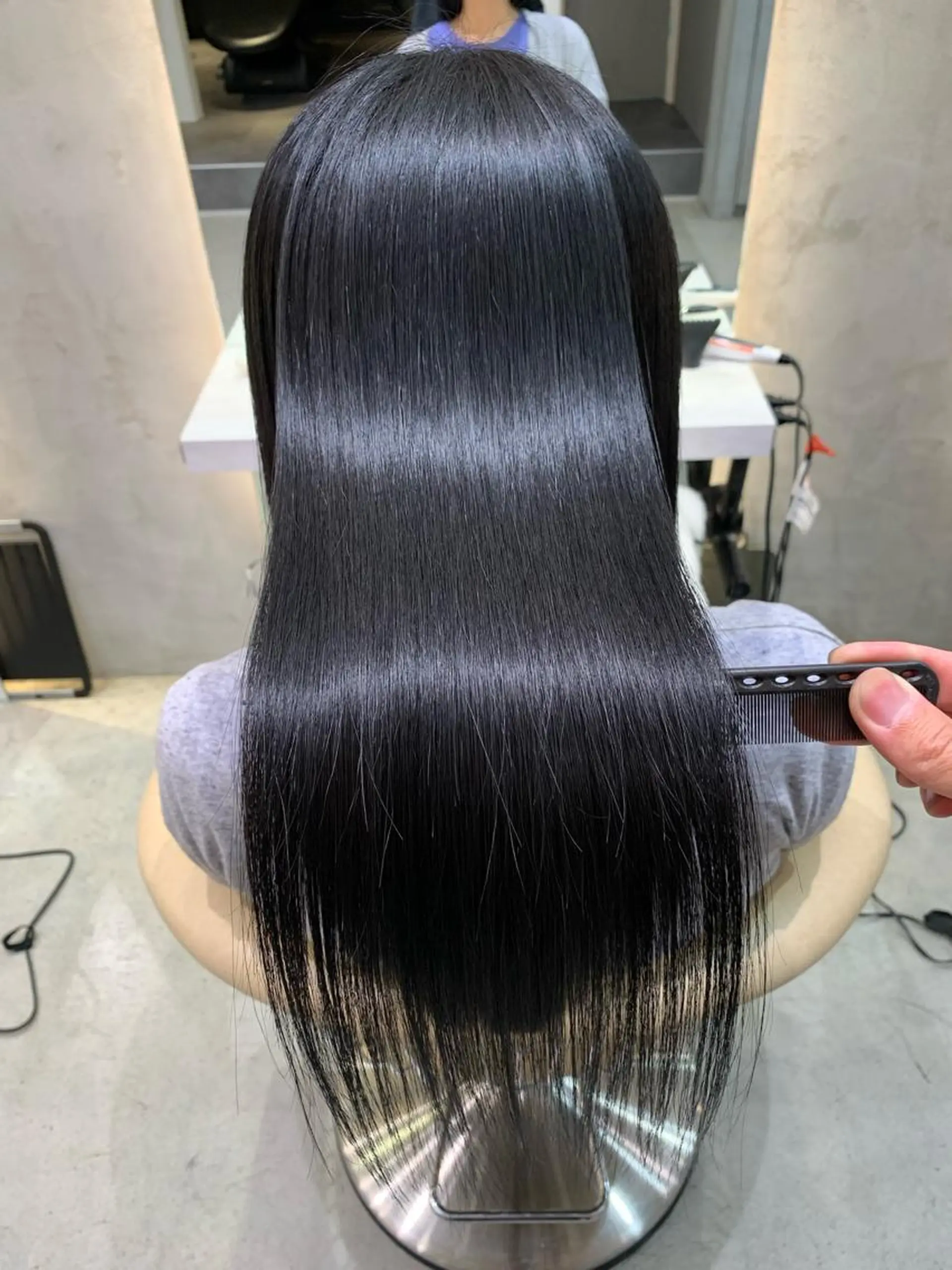 ロング ✨コテ巻き風パーマ ✨川合佑哉のヘアスタイル