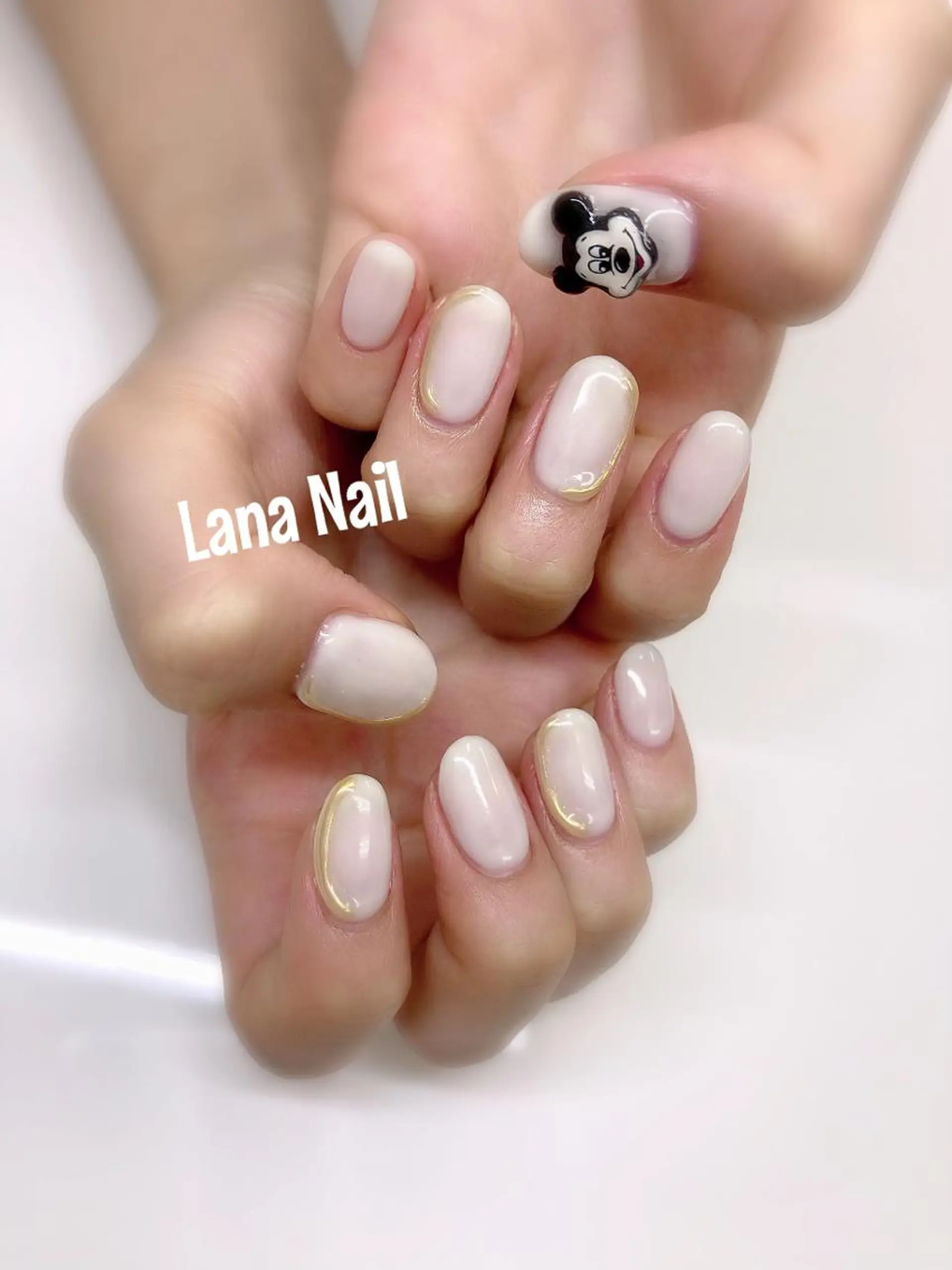 ネイル アートネイル ジェルネイル ワンカラーネイル Lana Nailのネイルデザイン