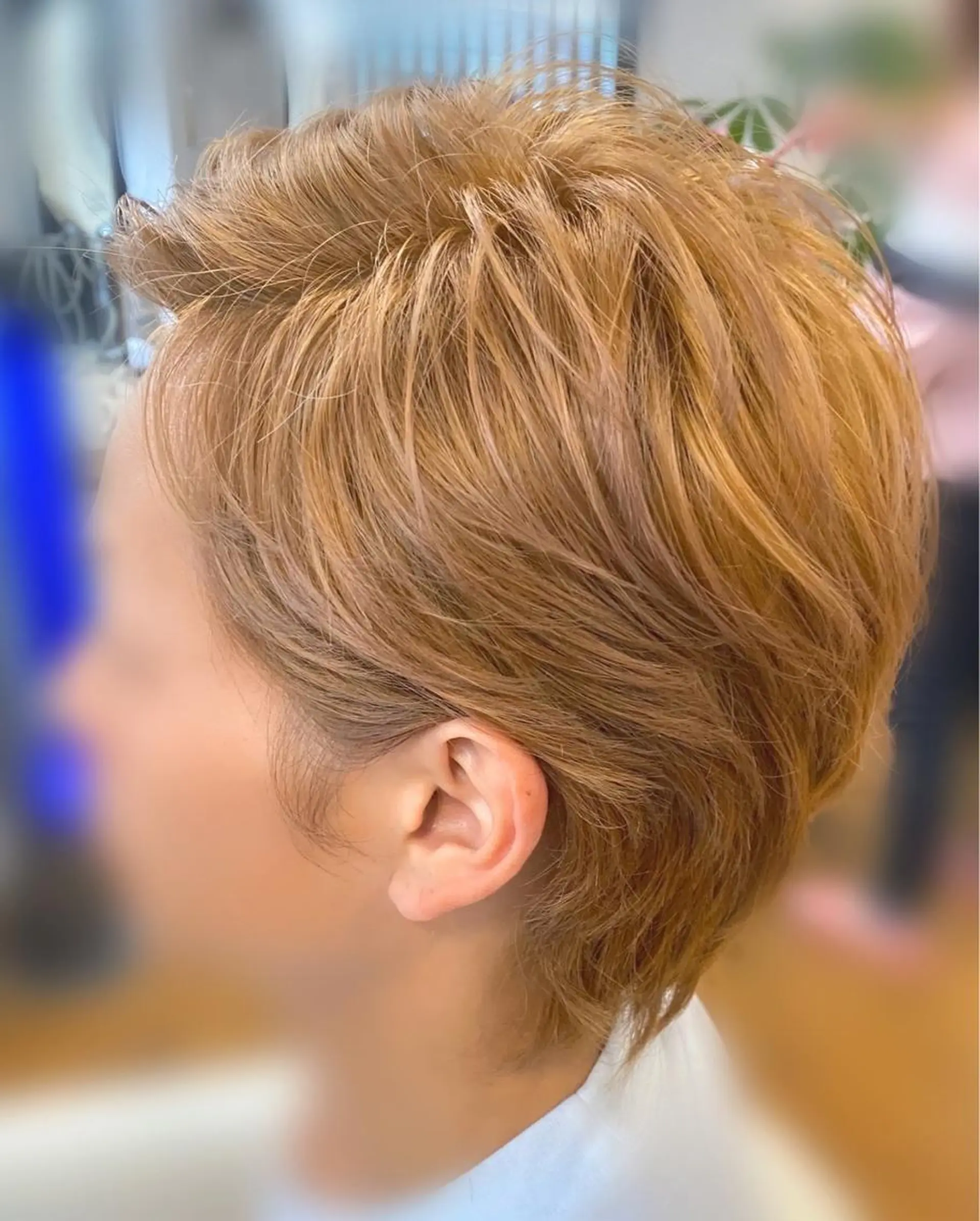 ショート メンズ ヘアカラー Tendre Rêveのマツエク・マツパデザイン