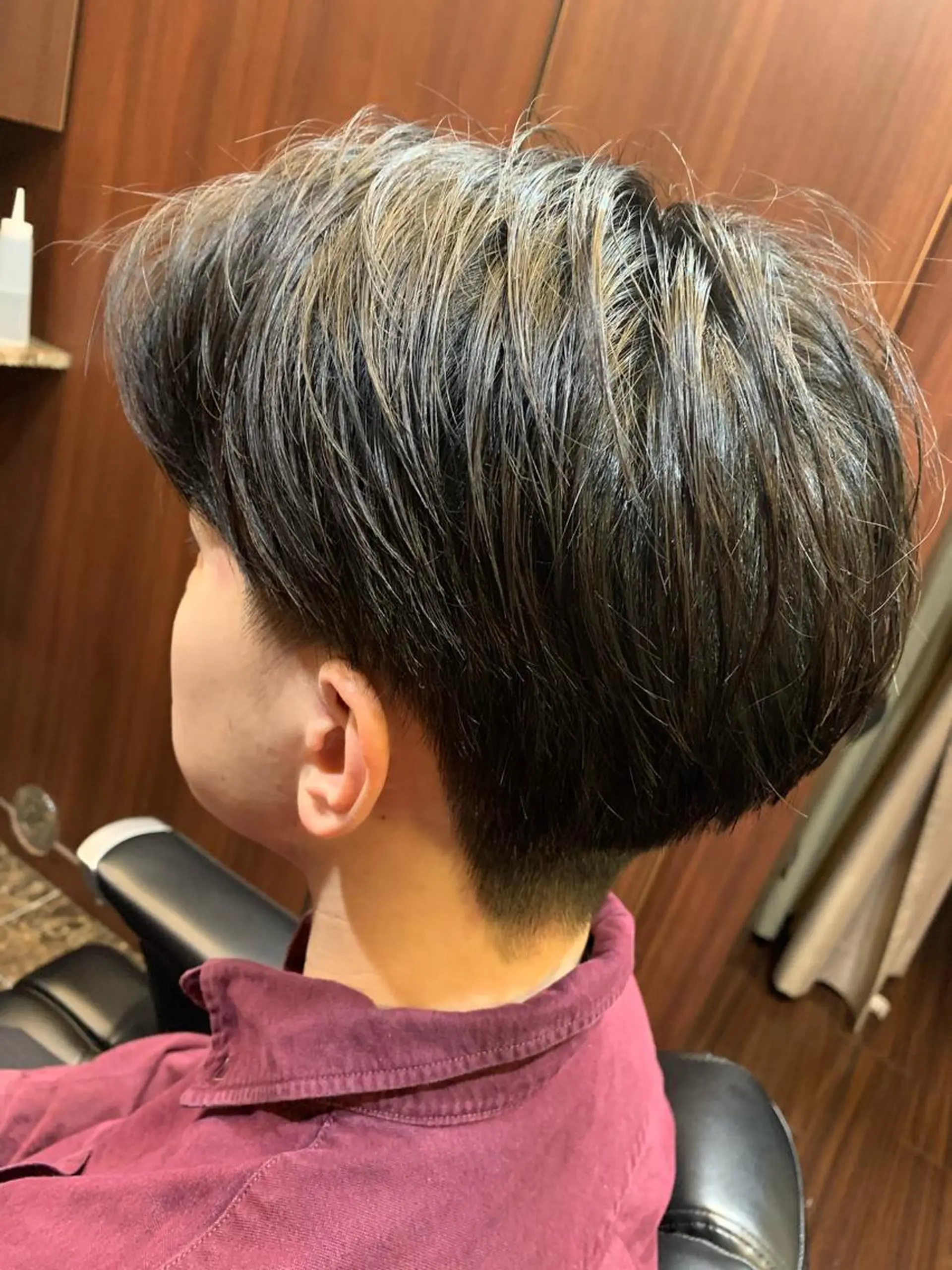 ショート メンズ 羽木 隆徒のヘアスタイル