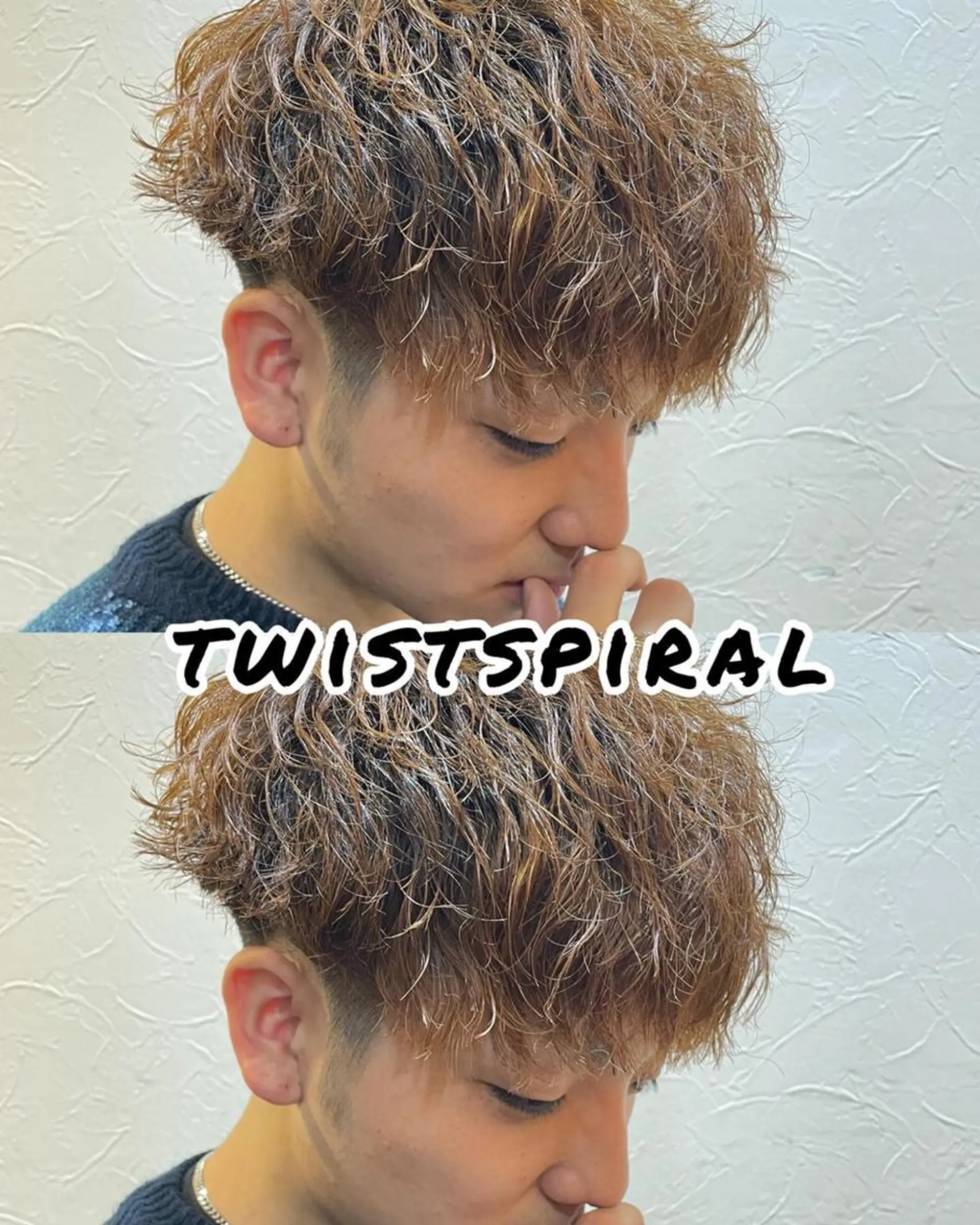 メンズ メンズブリーチ メンズパーマ 仙台/メンズ/ フェザー/リョウのヘアスタイル