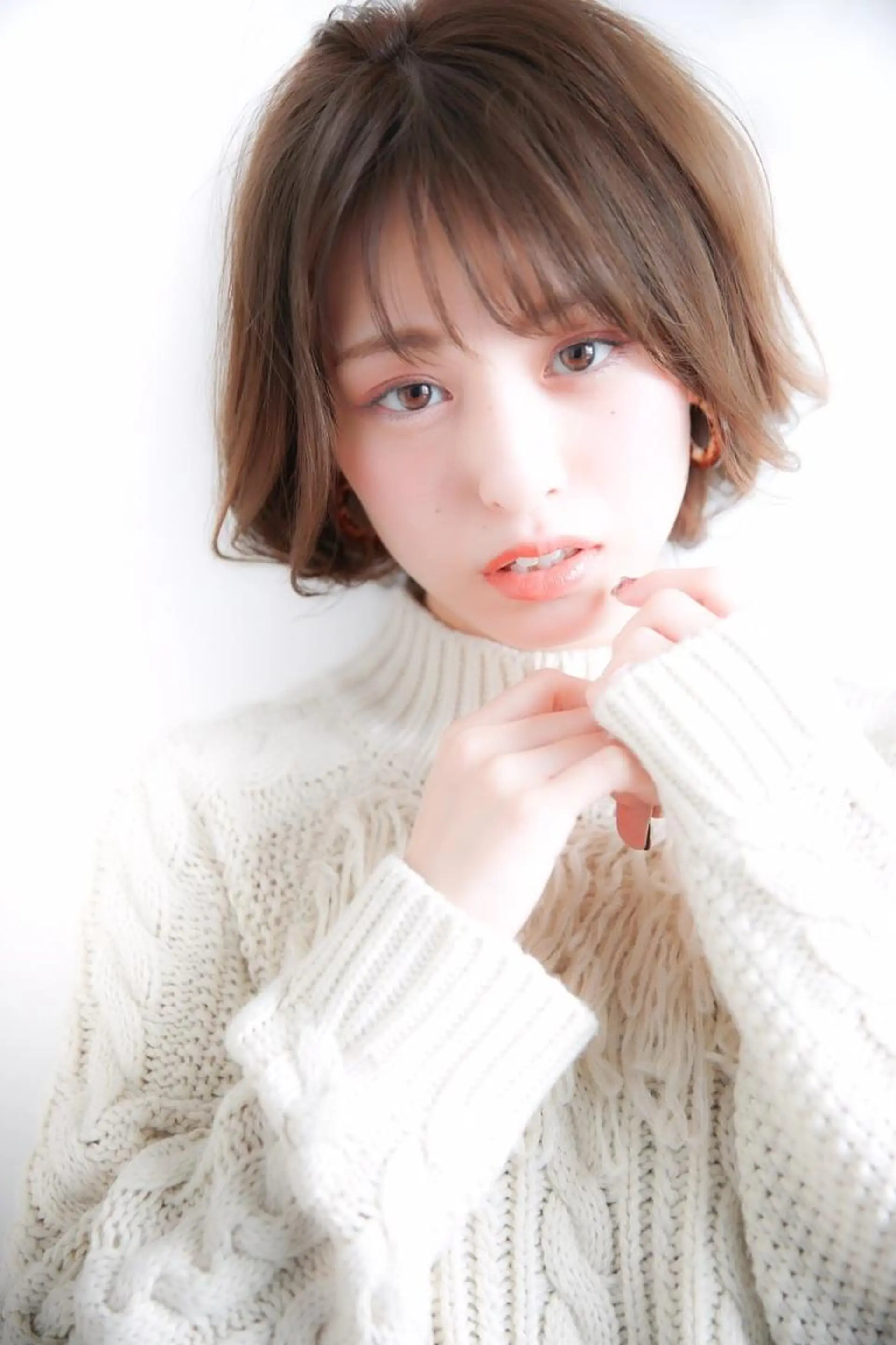 セミロング カラー マツエク・マツパ 横浜Bob美容師🤎 ERINAのヘアスタイル