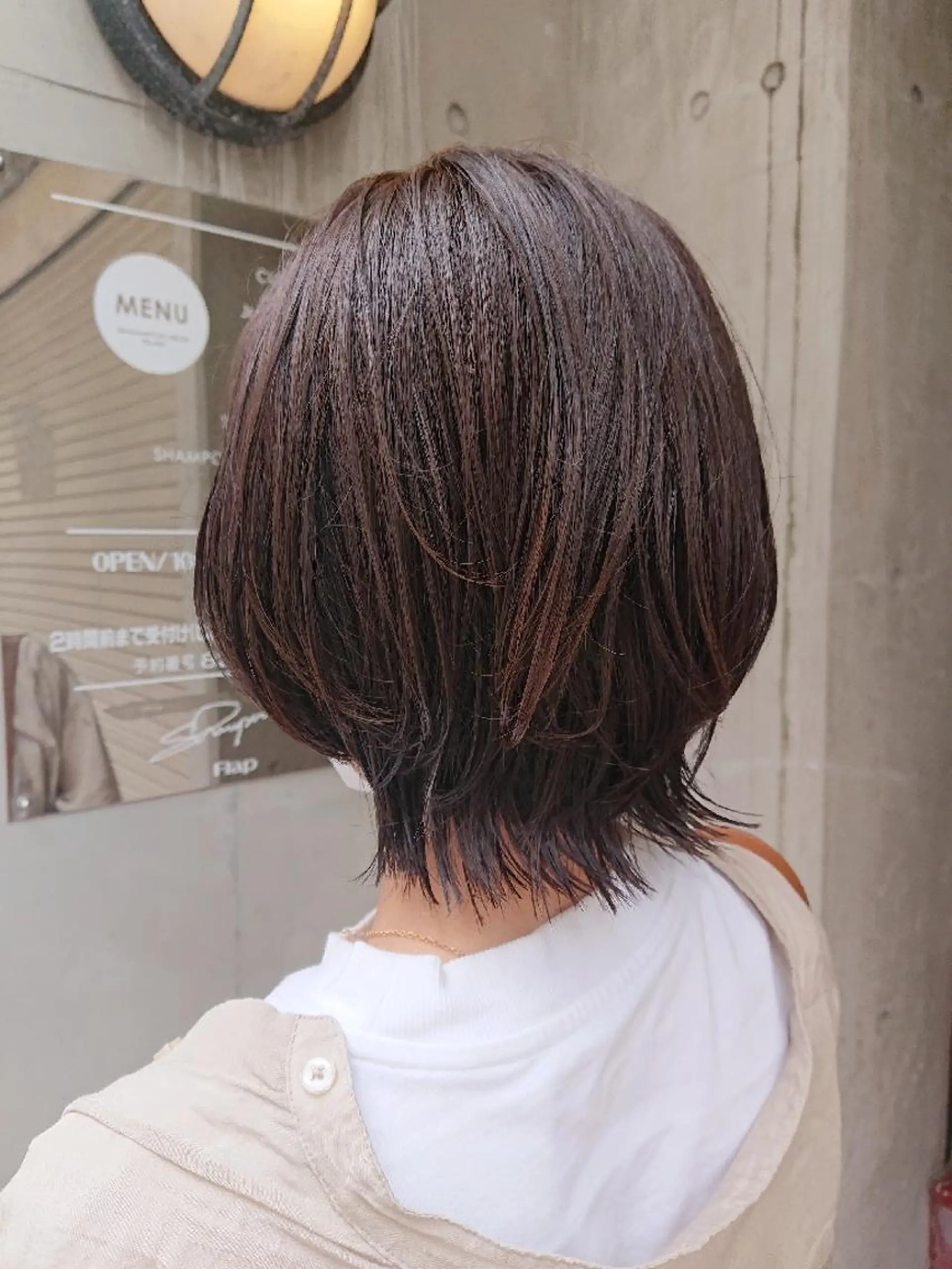 ショート ウルフカット 「sumi」 AMIのヘアスタイル