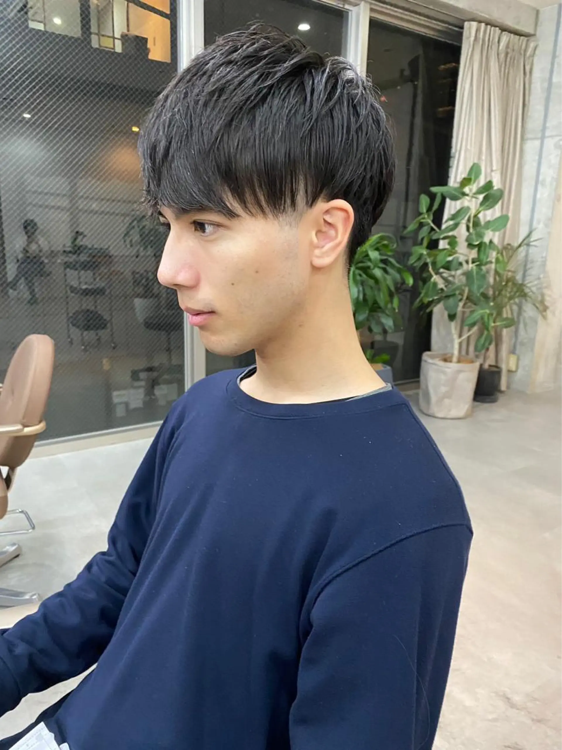 ショート メンズ マッシュ ツーブロック SAKURA岐阜所属・【縮毛矯正髪質改善】 中山健太のヘアスタイル