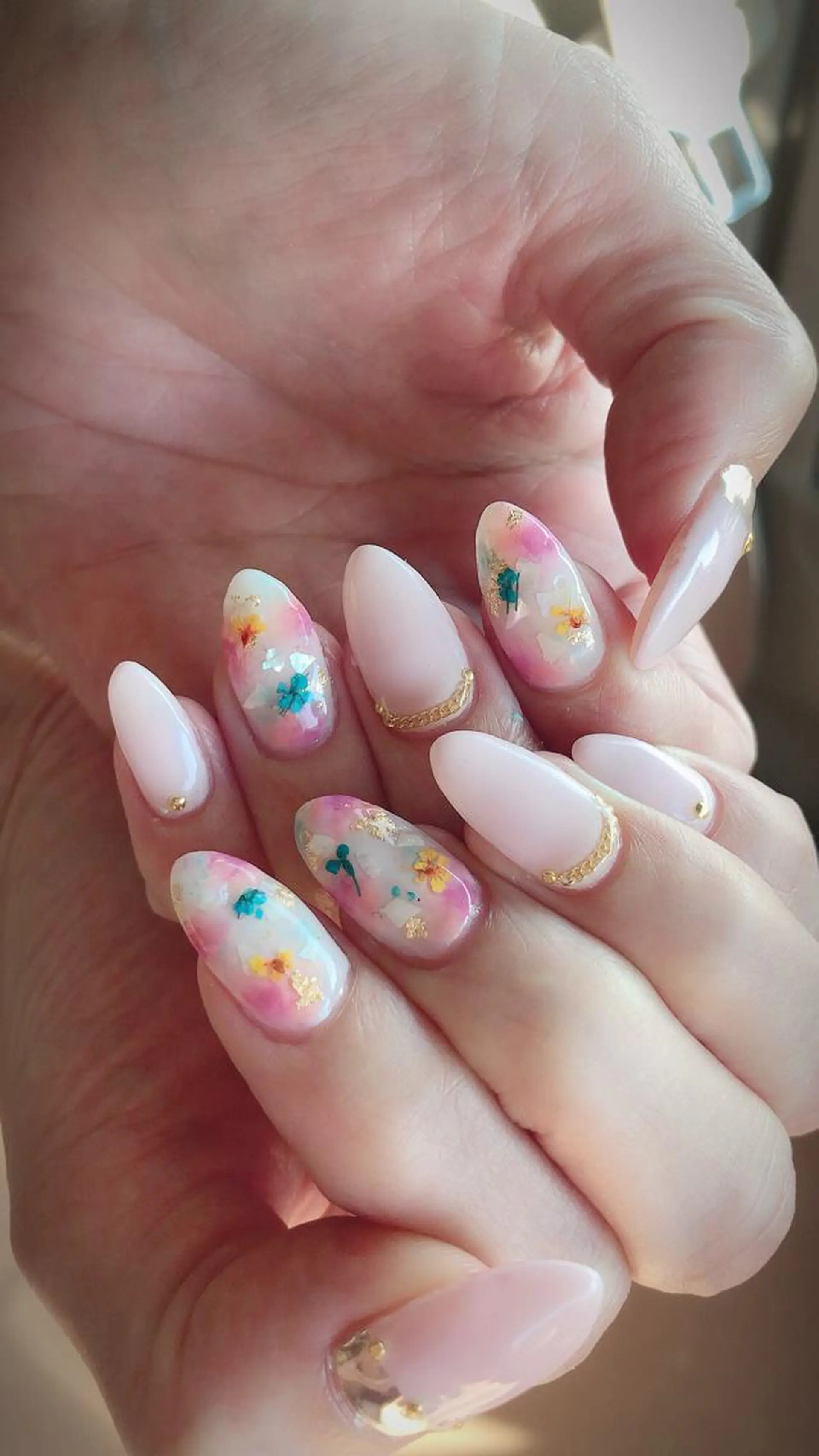 ネイル フラワーネイル ニュアンスネイル ハンドネイル * haruのネイルデザイン