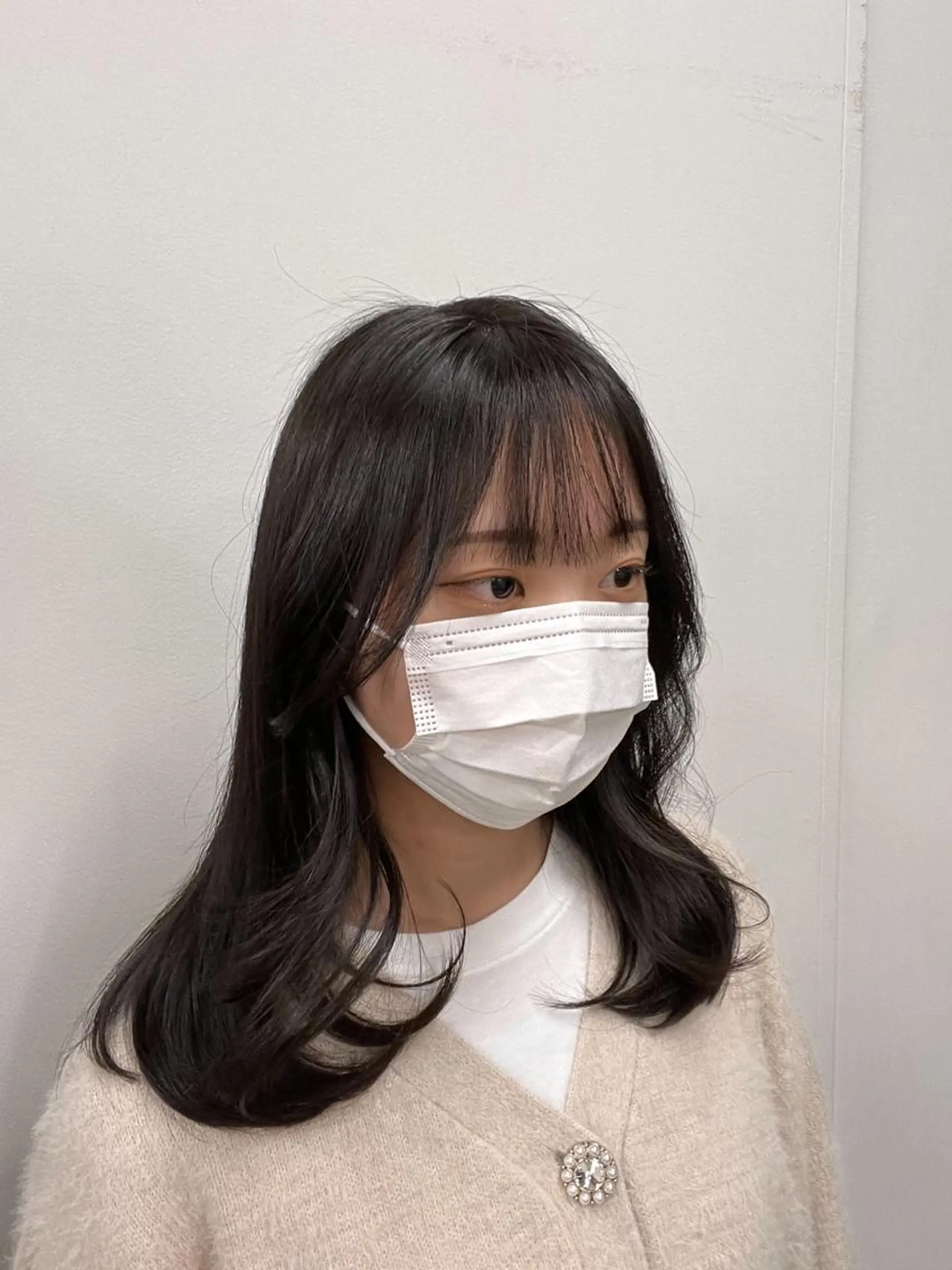 セミロング 🥀似合わせ🥀 柔らかカラー・タイトのヘアスタイル