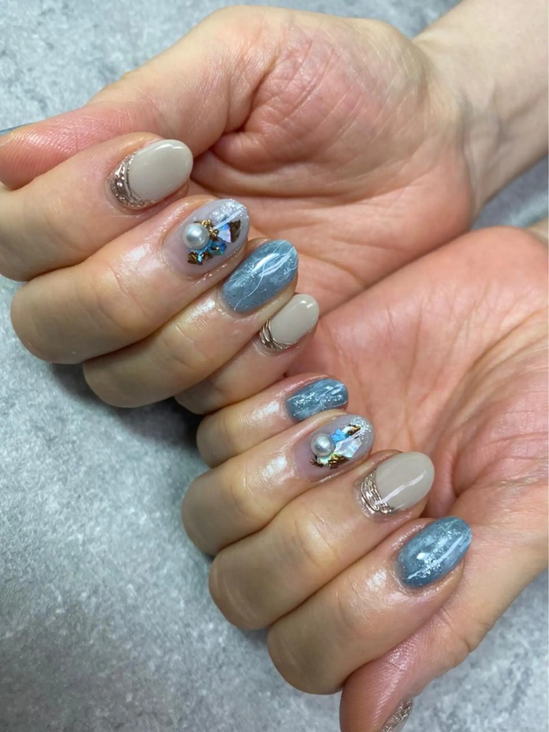 ネイル ニュアンスネイル ハンドネイル ハンドケア FASTNAIL PLUS 新宿店のネイルデザイン