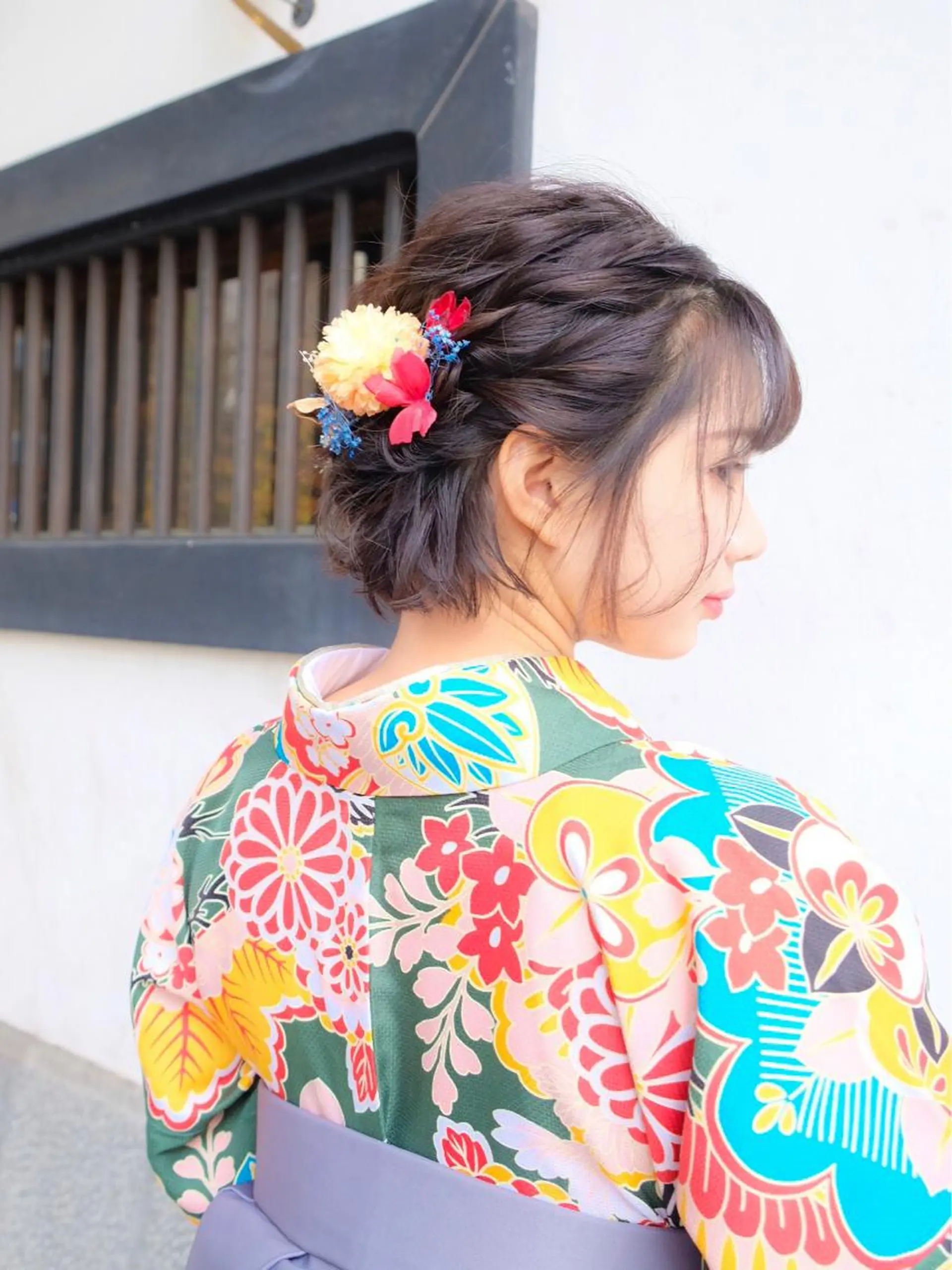 ヘアアレンジ 似合わせ艶髪カラー ❤️ハダユミのヘアスタイル