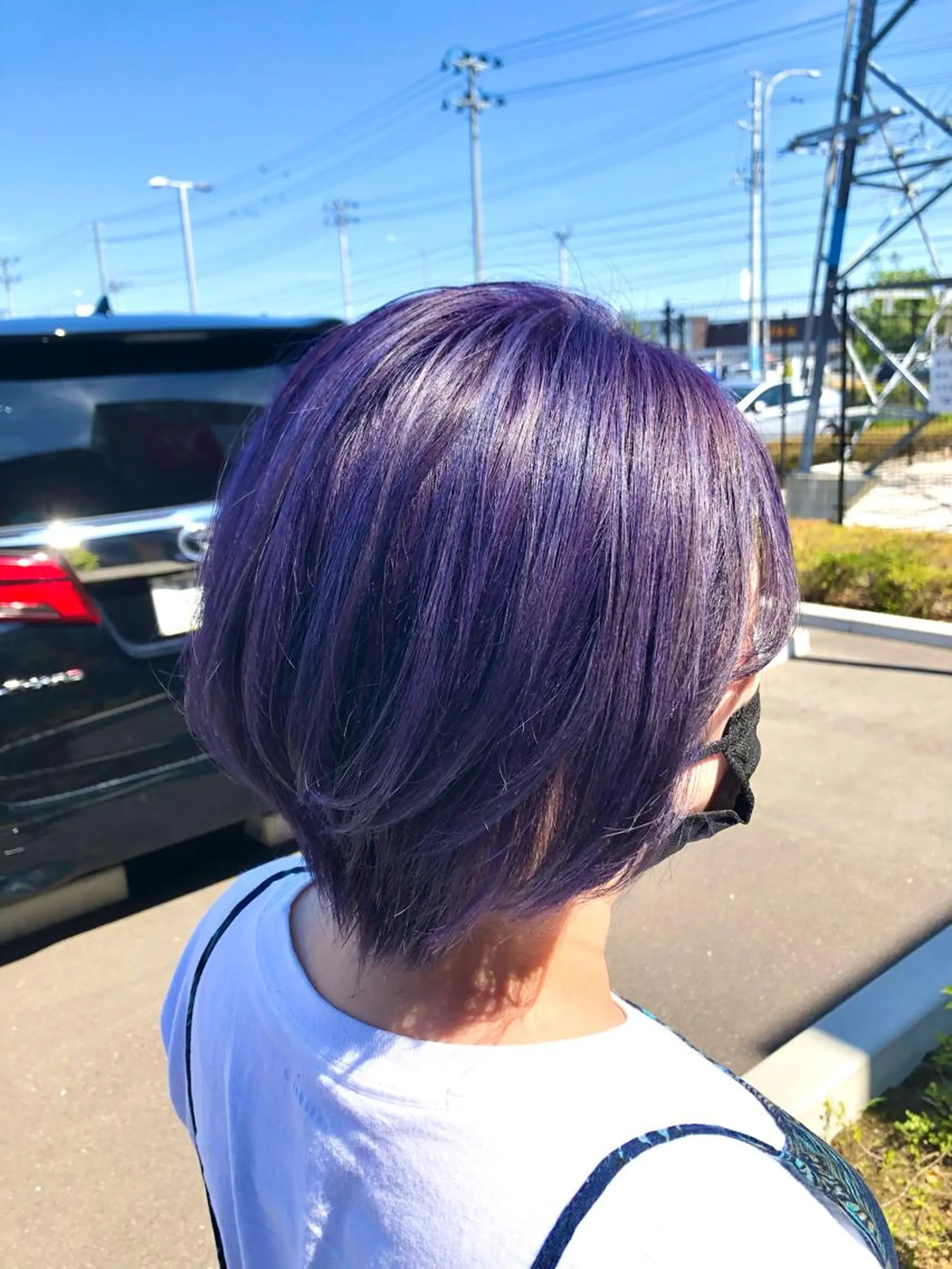 ショート 太白区/白髪ぼかし ハイライト/千葉達人のヘアスタイル